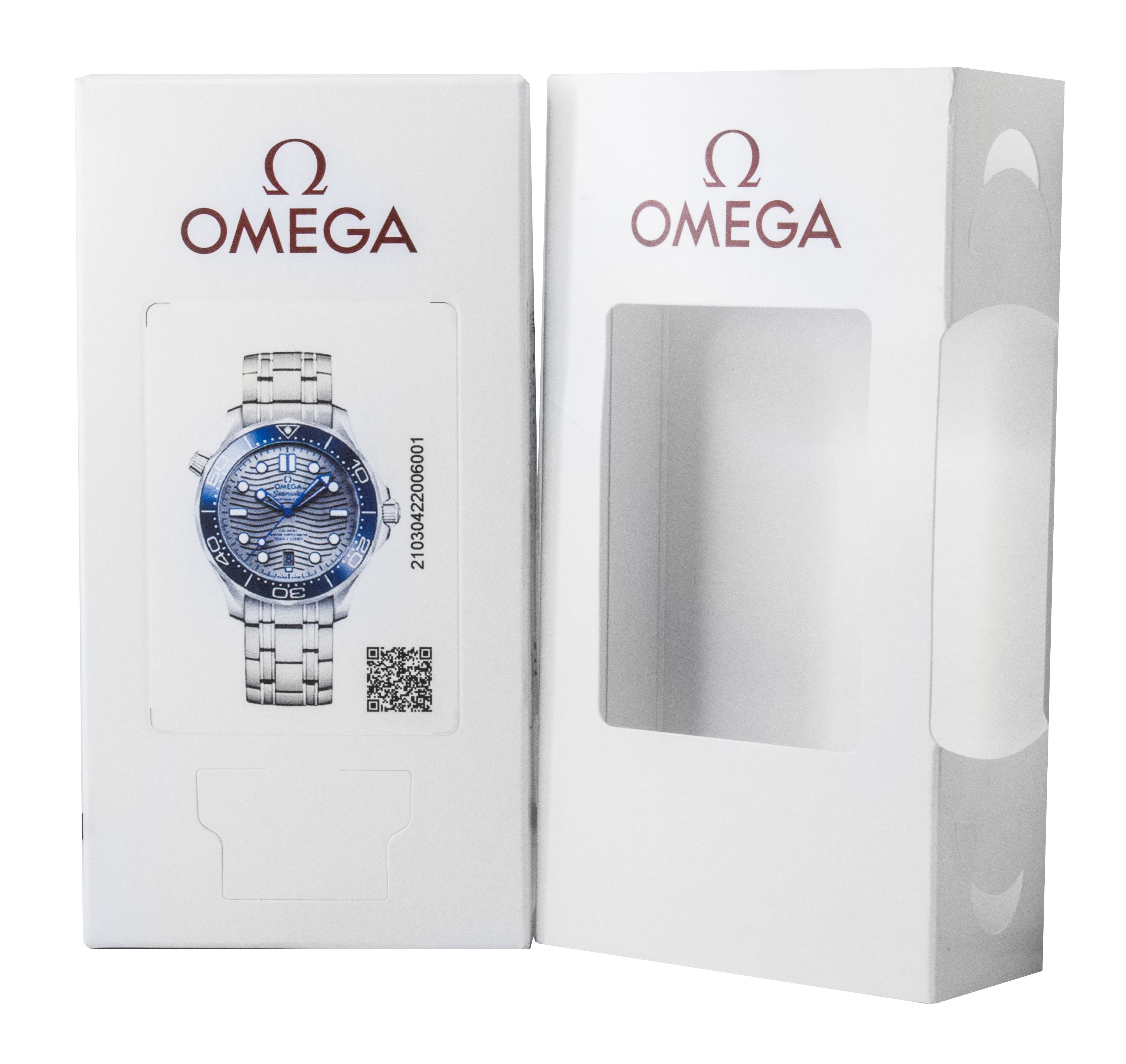 Omega Seamaster Stainless Steel Grey Dial Automatic Diver's 210.30.42.20.06.001 300M Men's Watch - Prestige Stones