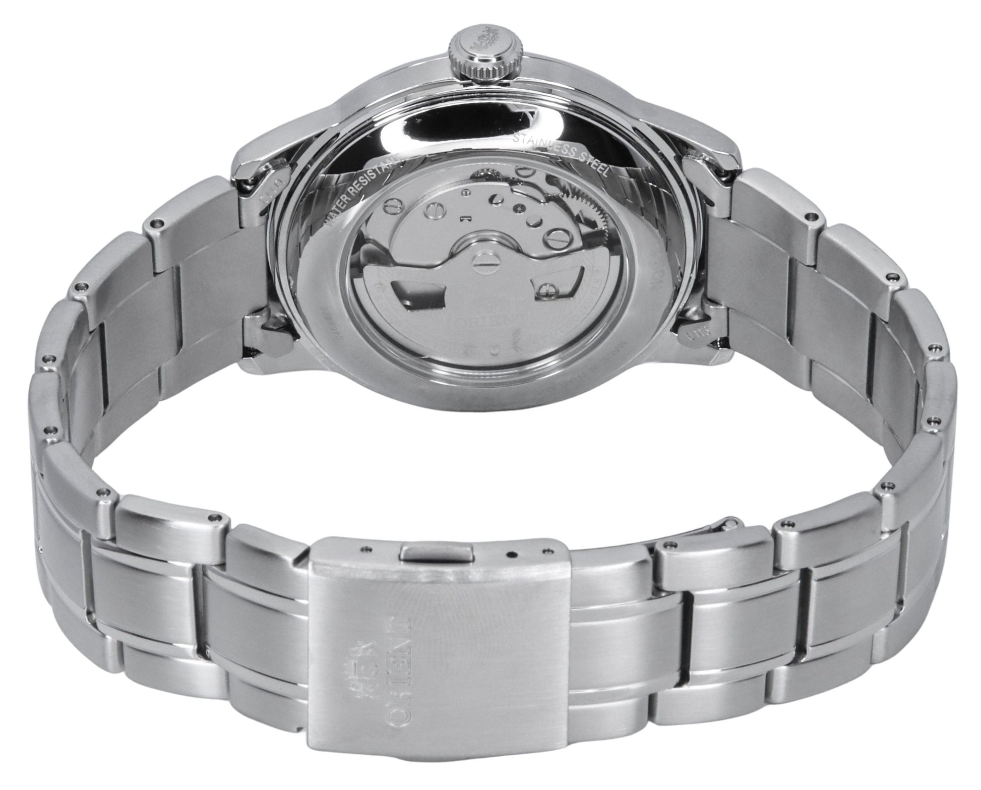 Orient Bambino Stainless Steel Copper Dial Automatic RA - AC0M11Y Men's Watch - Prestige Stones