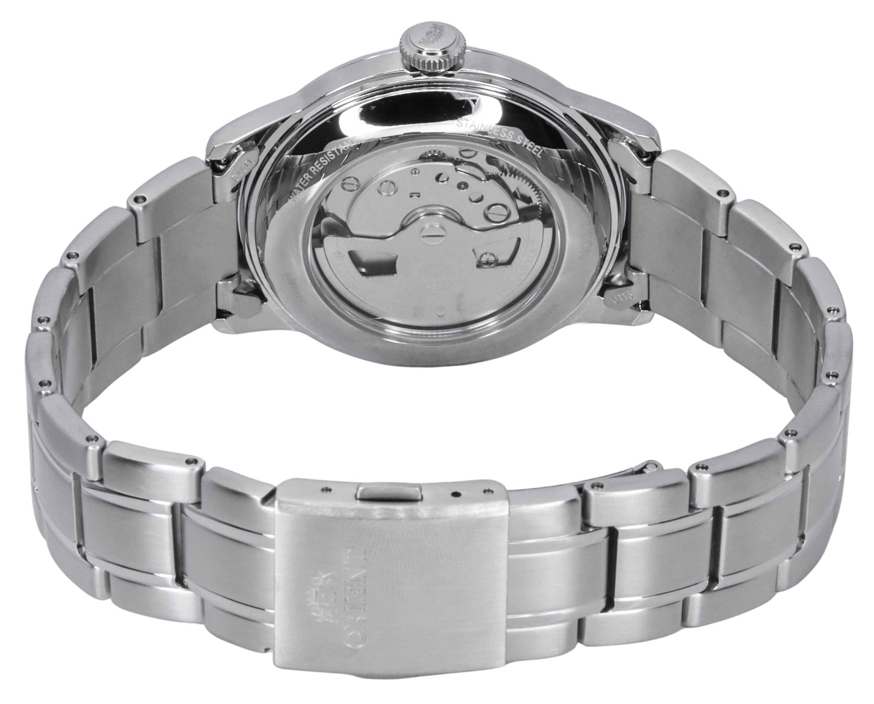Orient Bambino Stainless Steel Copper Dial Automatic RA - AC0M11Y Men's Watch - Prestige Stones