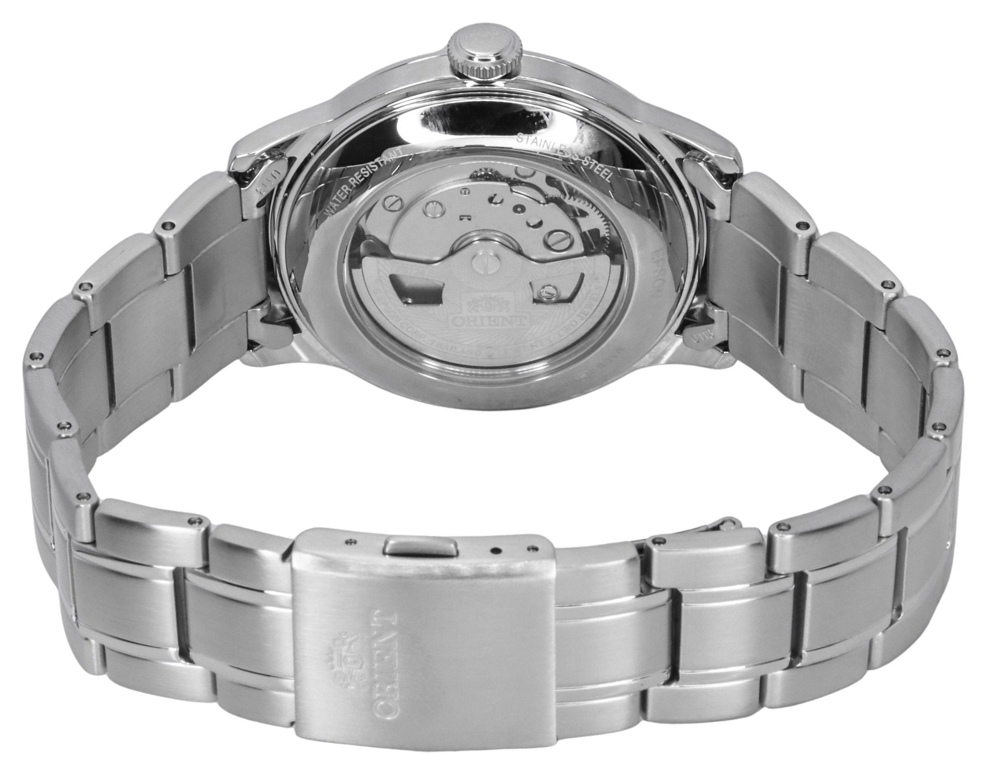 Orient Bambino Stainless Steel Light Blue Dial Automatic RA - AC0M10L Men's Watch - Prestige Stones