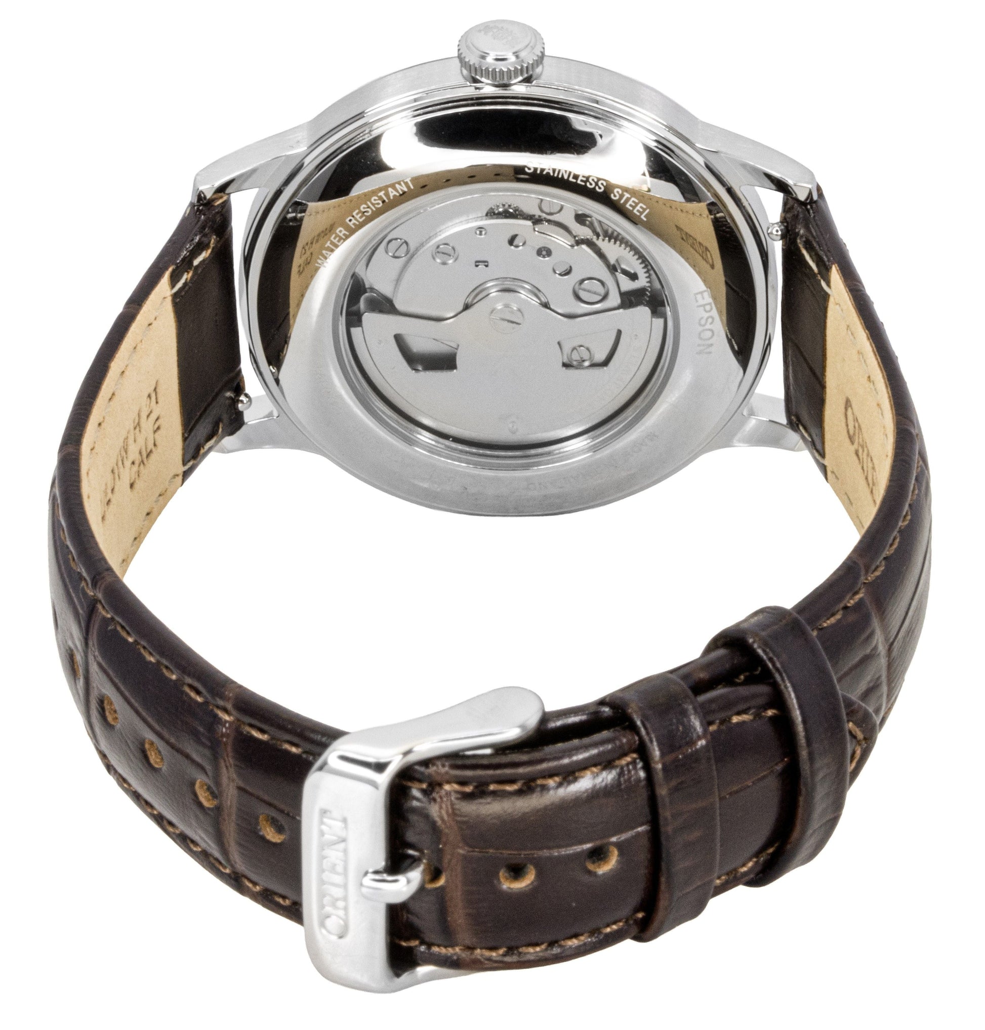 Orient Classic Leather Strap Green Dial Automatic RA - AC0023E Men's Watch - Prestige Stones