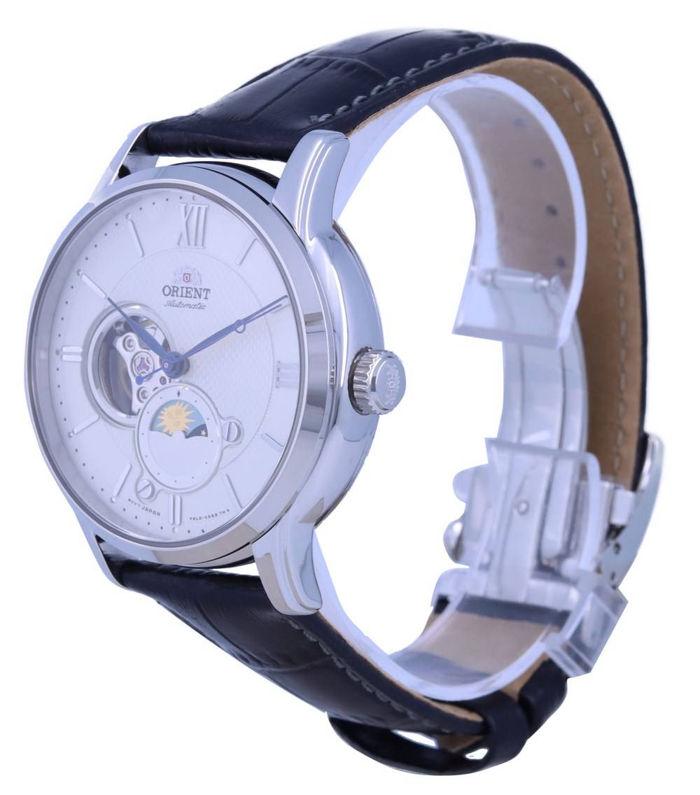 Orient Classic Sun And Moon Open Heart Automatic RA - AS0011S10B RA - AS0011S30B Men's Watch - Prestige Stones