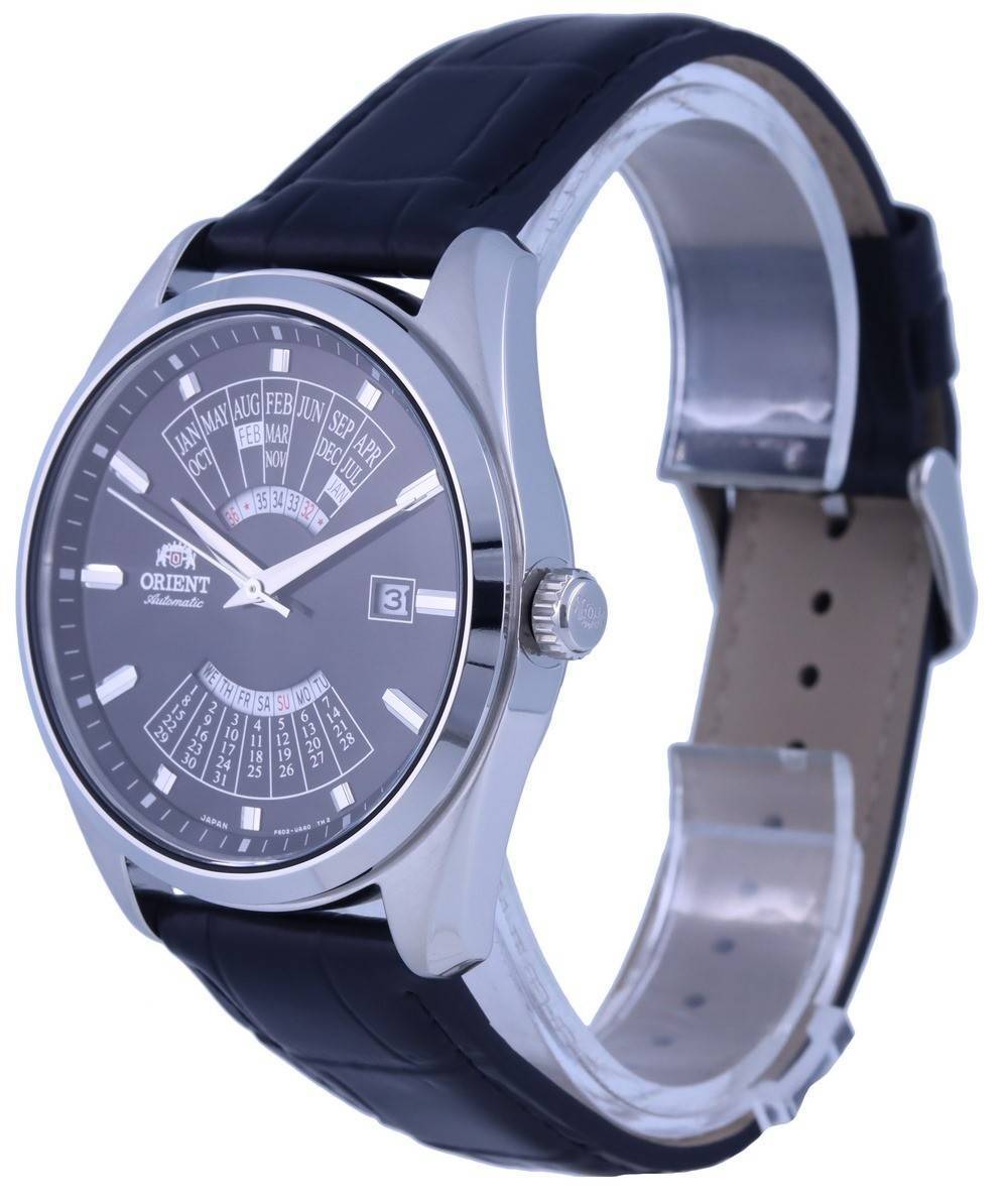 Orient Contemporary Multi Year Calendar Leather Automatic RA - BA0006B10B RA - BA0006B30B Men's watch - Prestige Stones