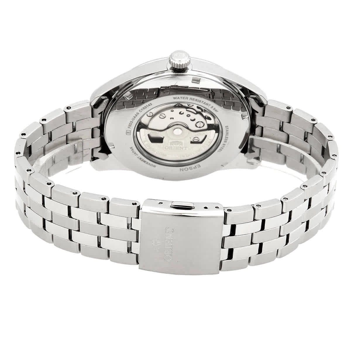 Orient Contemporary Multi Year Calendar Stainless Steel Automatic RA - BA0004S10B Men's Watch - Prestige Stones
