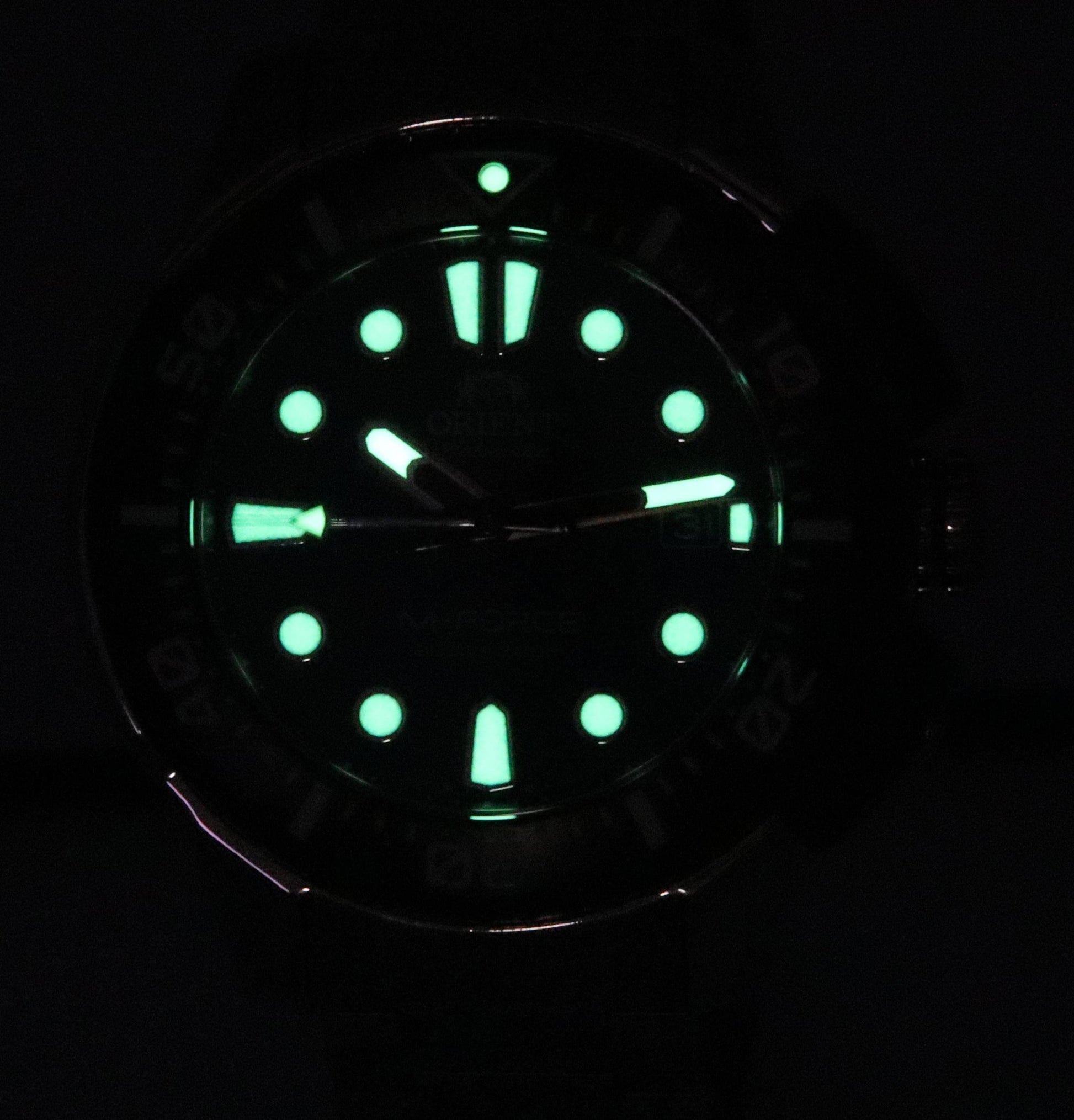 Orient M - Force AC0L Sports Stainless Steel Blue Dial Automatic Diver's RA - AC0L07L00B 200M Men's Watch - Prestige Stones
