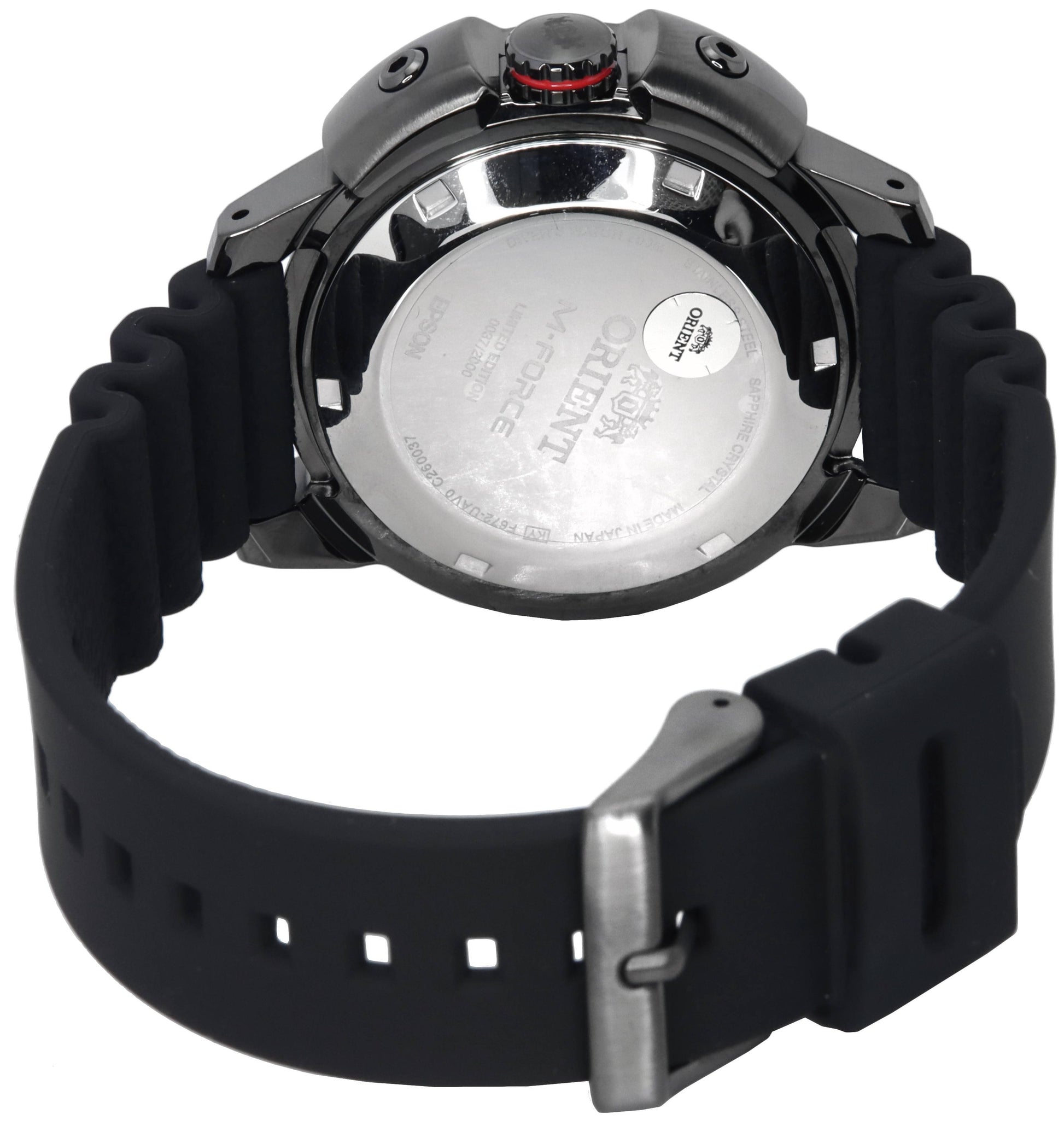 Orient M - Force Limited Edition Red Dial Automatic Diver's RA - AC0L09R00B 200M Men's Watch - Prestige Stones