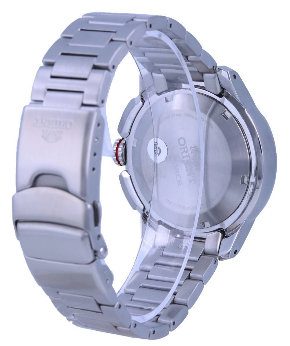 Orient M - Force Orange Dial Stainless Steel Automatic Diver's RA - AC0N02Y10B 200M Men's Watch - Prestige Stones