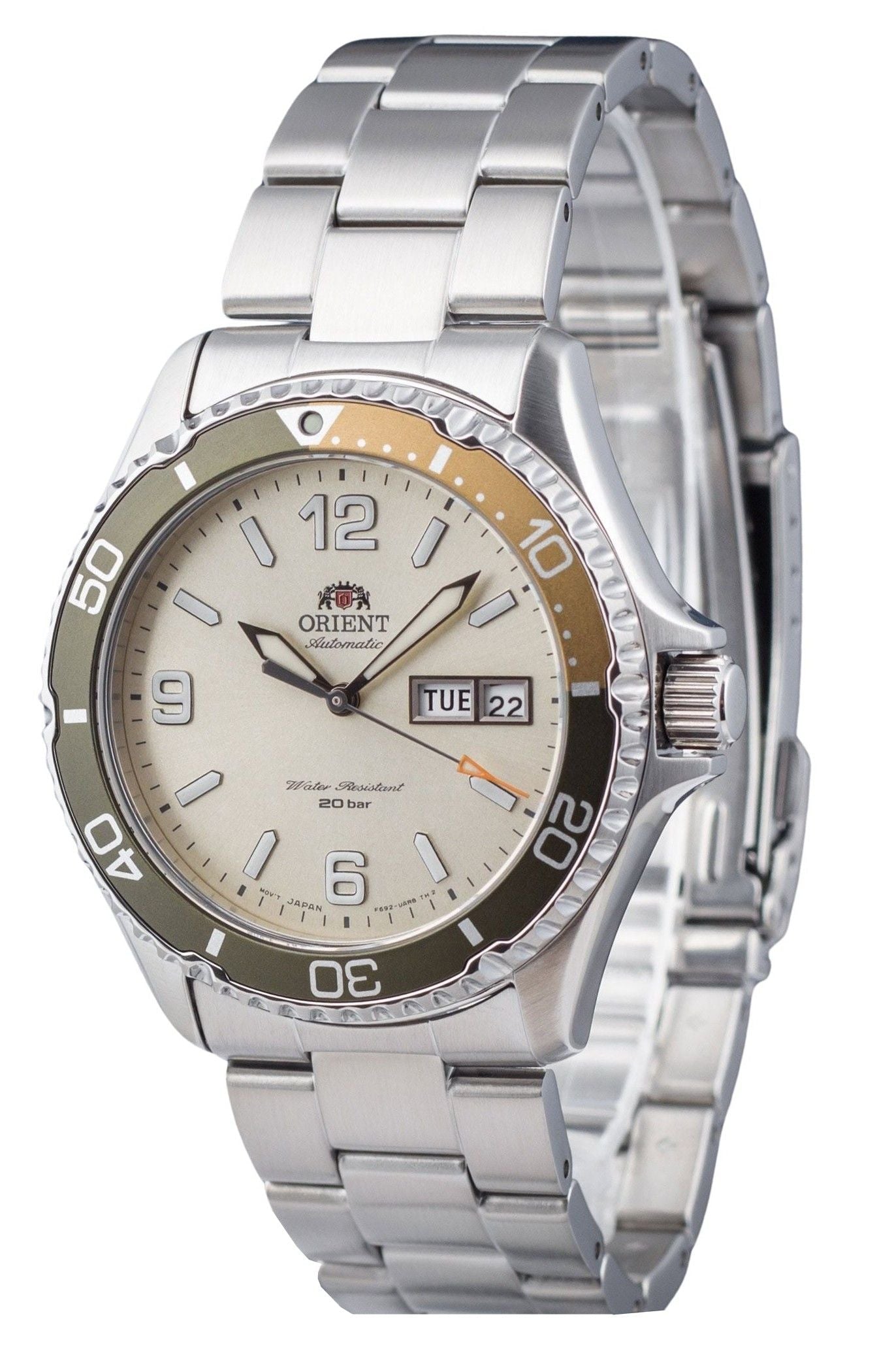 Orient Mako III Kamasu Stainless Steel Silver Dial Automatic Diver's RA - AA0821S19B RA - AA0821S39B 200M Men's Watch - Prestige Stones