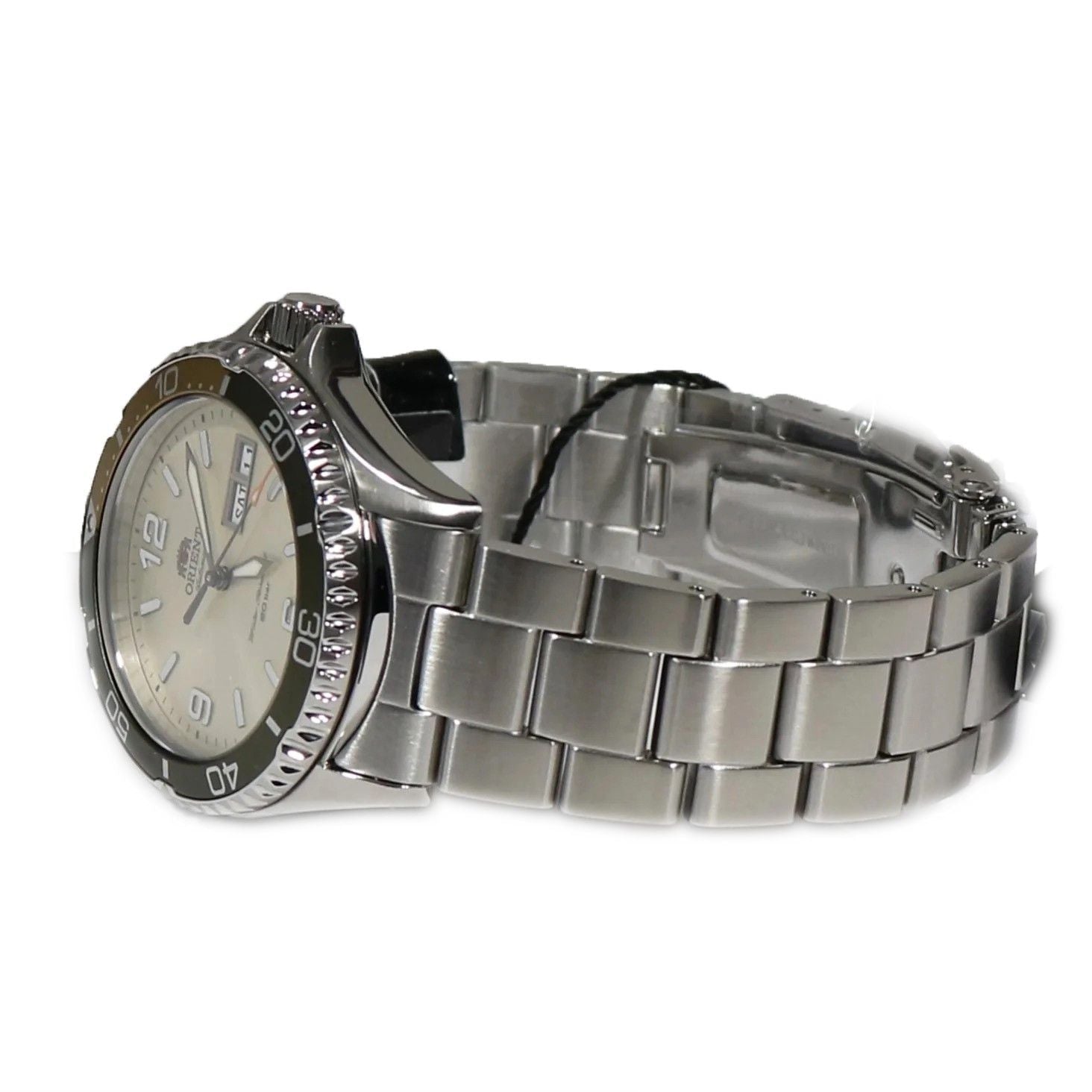 Orient Mako III Kamasu Stainless Steel Silver Dial Automatic Diver's RA - AA0821S19B RA - AA0821S39B 200M Men's Watch - Prestige Stones