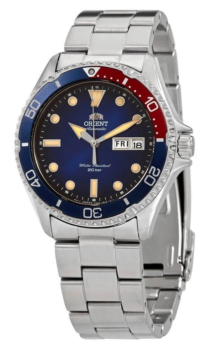 Orient Mako Kamasu Blue Dial Automatic Diver's RA - AA0812L19B 200M Men's Watch - Prestige Stones