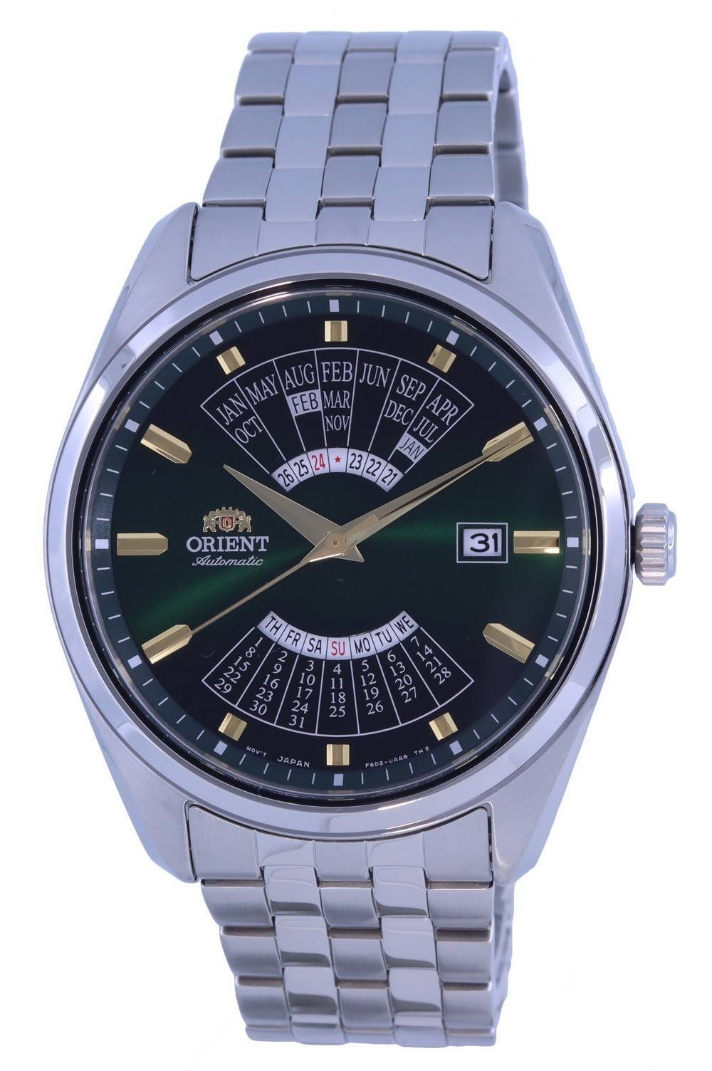 Orient Multi Year Calendar Analog Stainless Steel Automatic RA - BA0002E10B RA - BA0002E30B Men's Watch - Prestige Stones