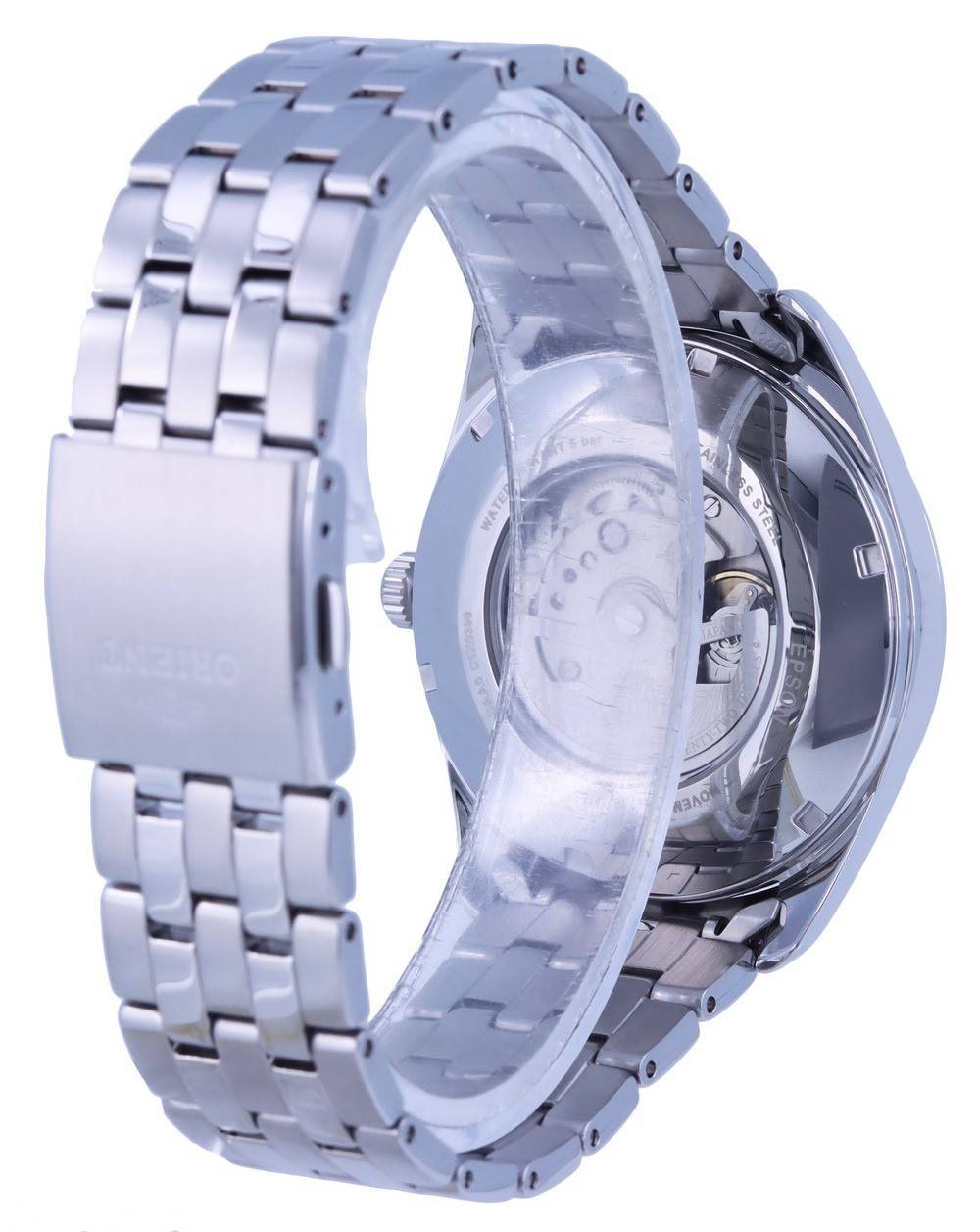 Orient Multi Year Calendar Blue Dial Stainless Steel Automatic RA - BA0003L10B Men's Watch - Prestige Stones