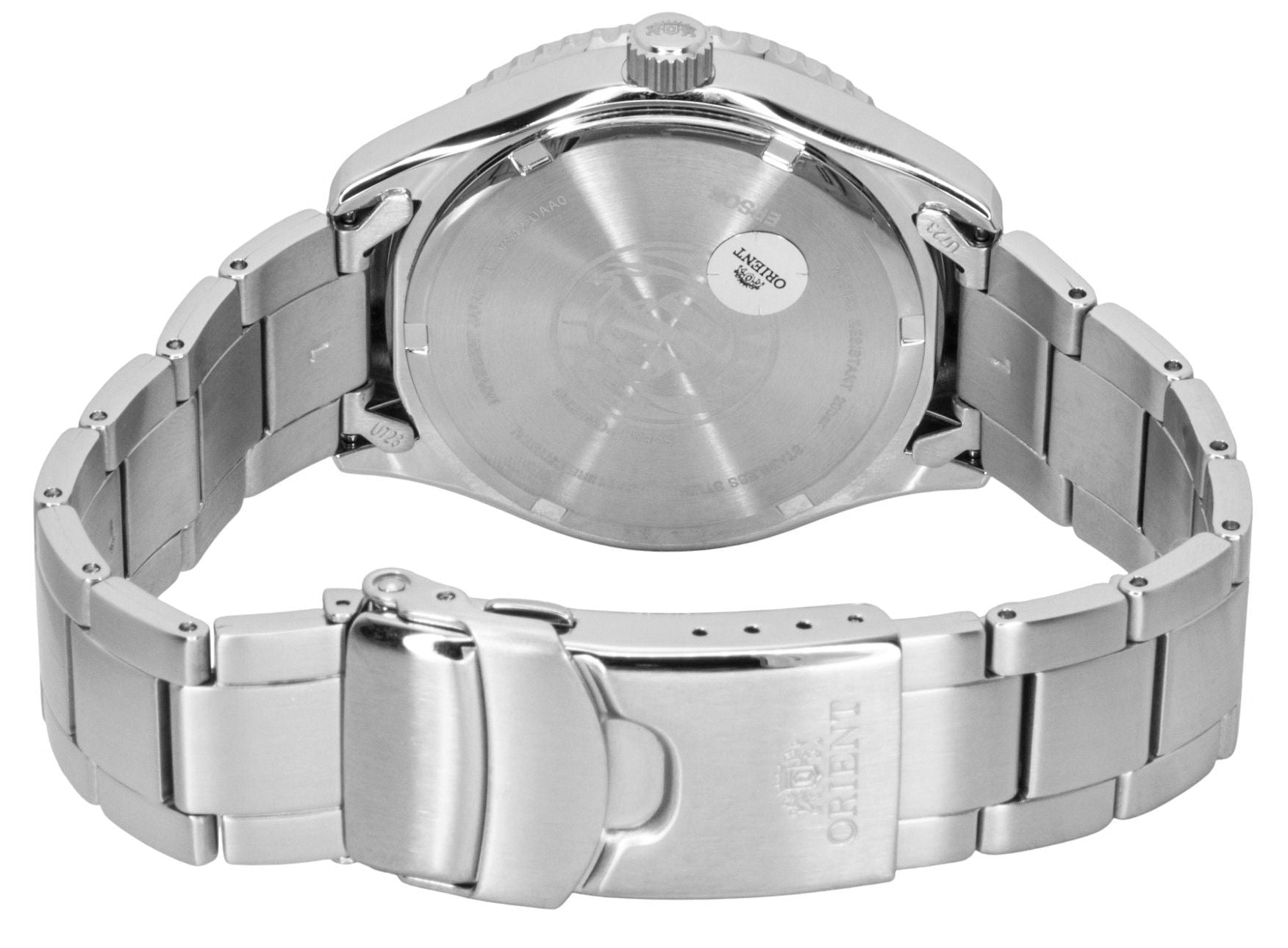 Orient Sport Stainless Steel Green Dial Solar Diver's RA - WJ0001E 200M Men's Watch - Prestige Stones