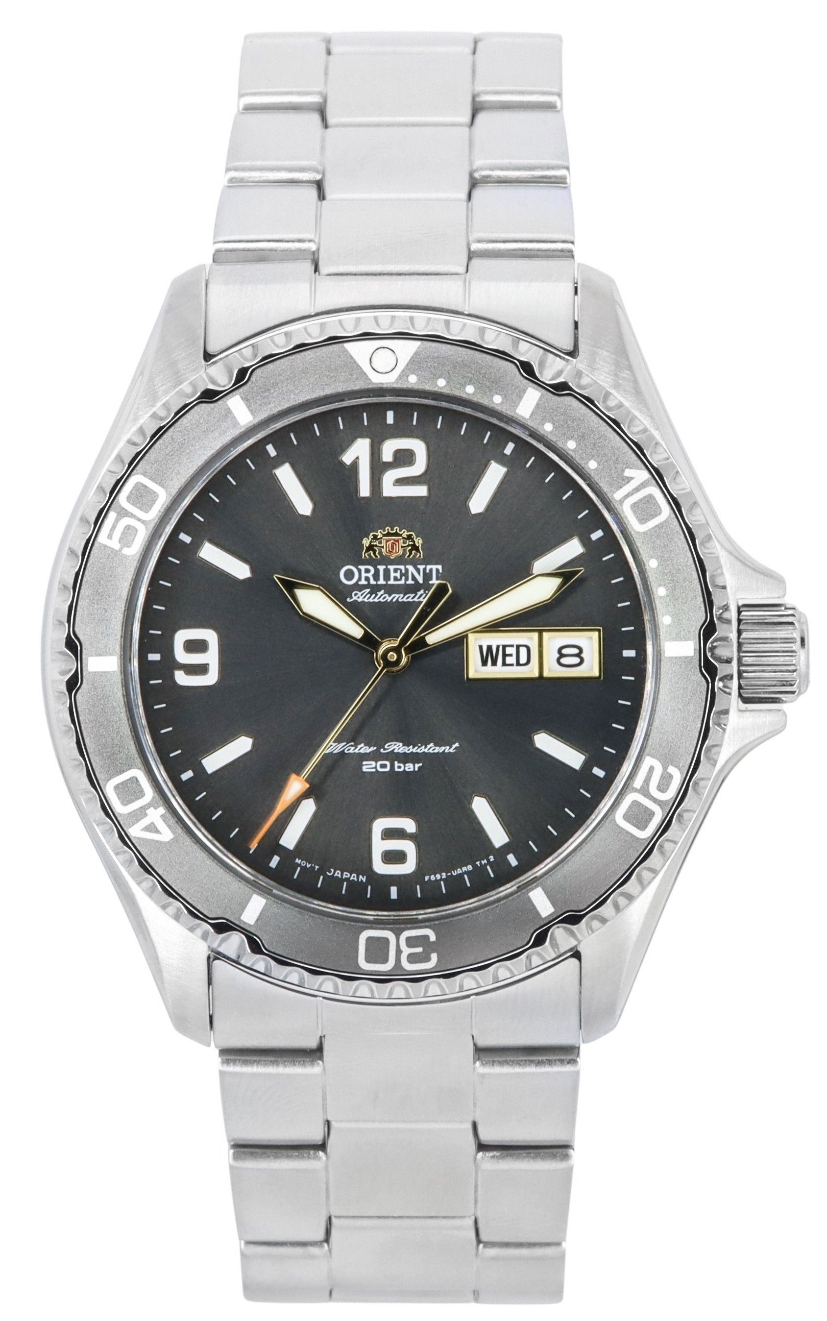 Orient Sports Kamasu Mako III Stainless Steel Grey Dial Automatic Diver's RA - AA0819N19B RA - AA0819N39B 200M Men's Watch - Prestige Stones