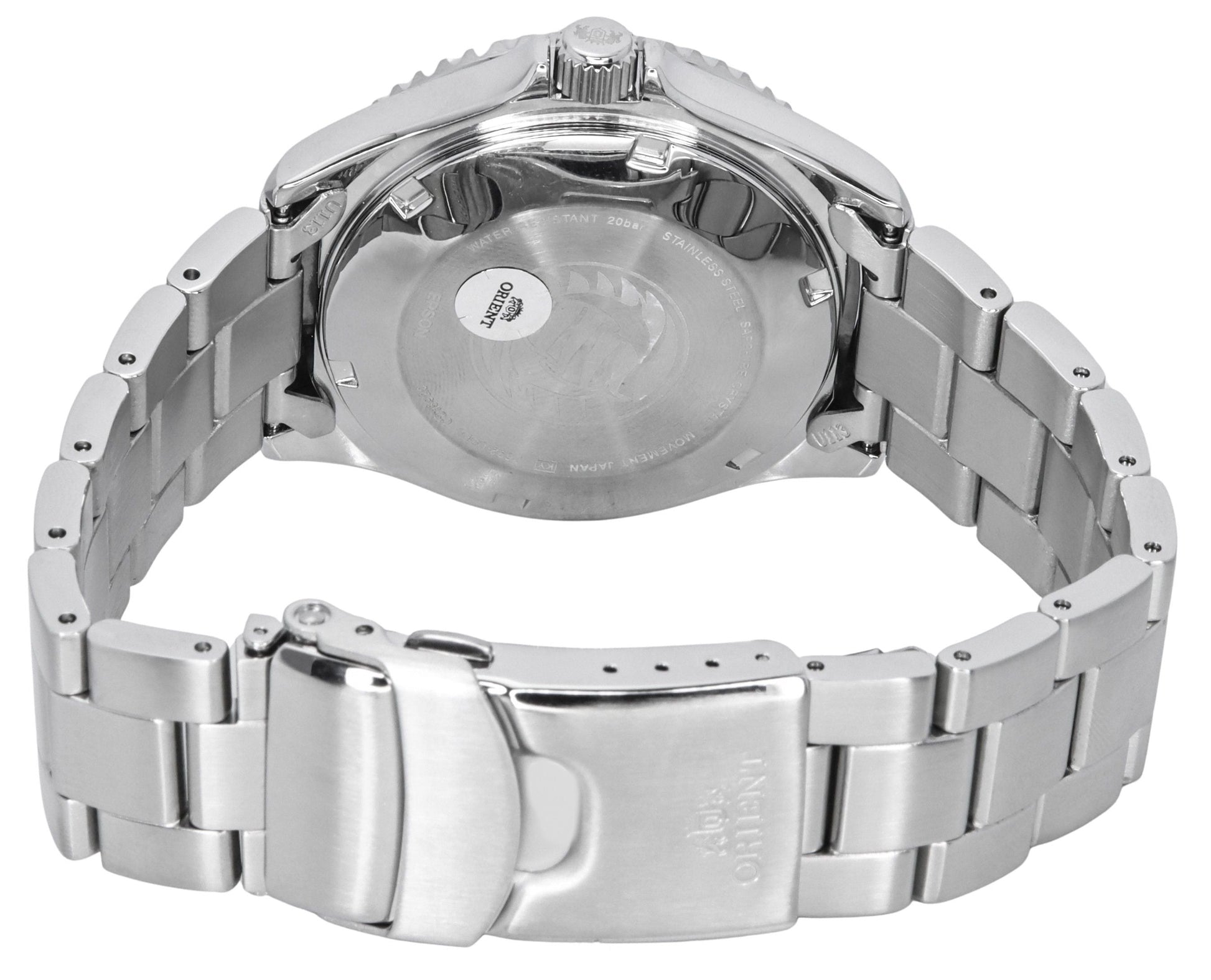 Orient Sports Kamasu Mako III Stainless Steel Grey Dial Automatic Diver's RA - AA0819N19B RA - AA0819N39B 200M Men's Watch - Prestige Stones