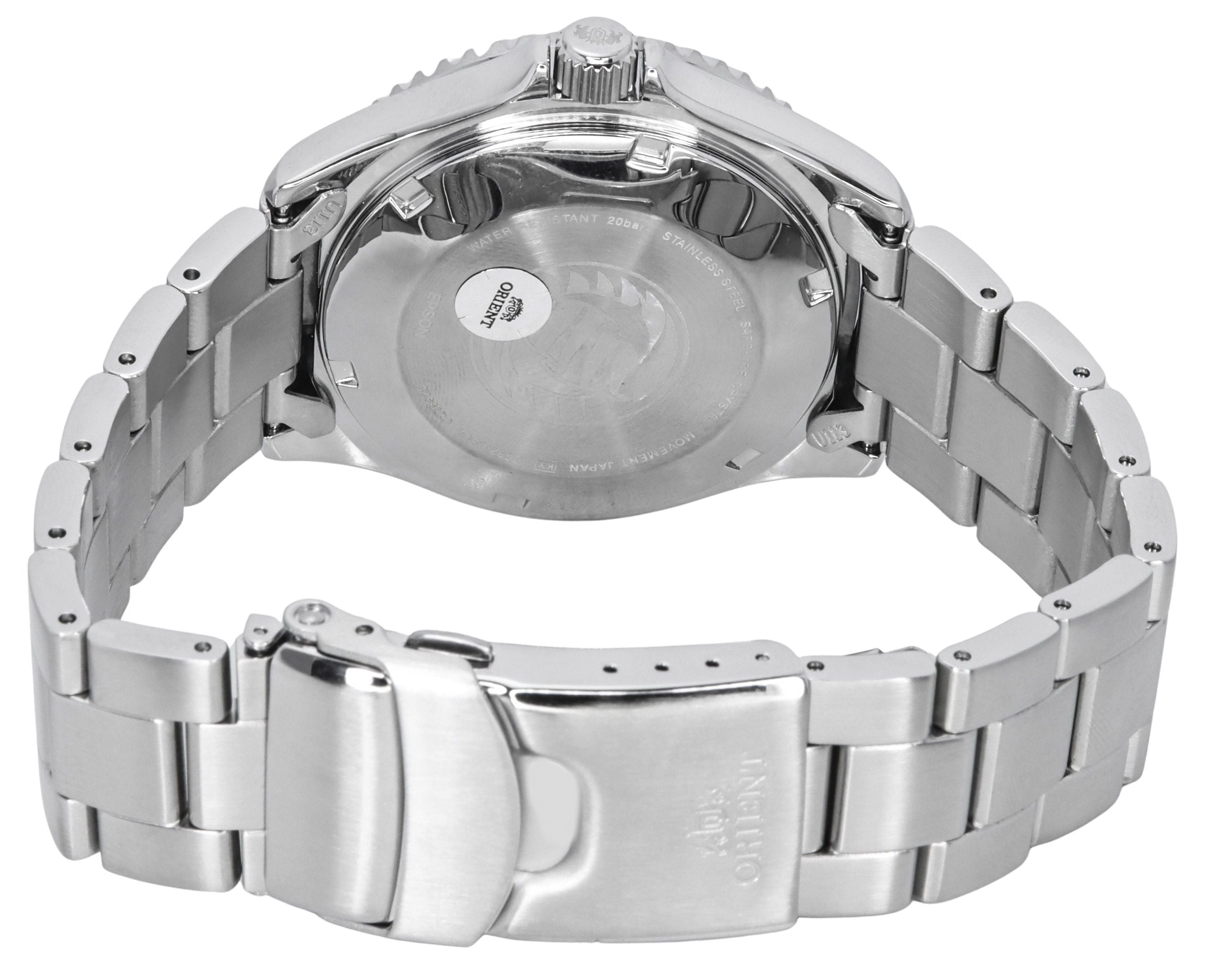 Orient Sports Kamasu Mako III Stainless Steel Grey Dial Automatic Diver's RA - AA0819N19B RA - AA0819N39B 200M Men's Watch - Prestige Stones