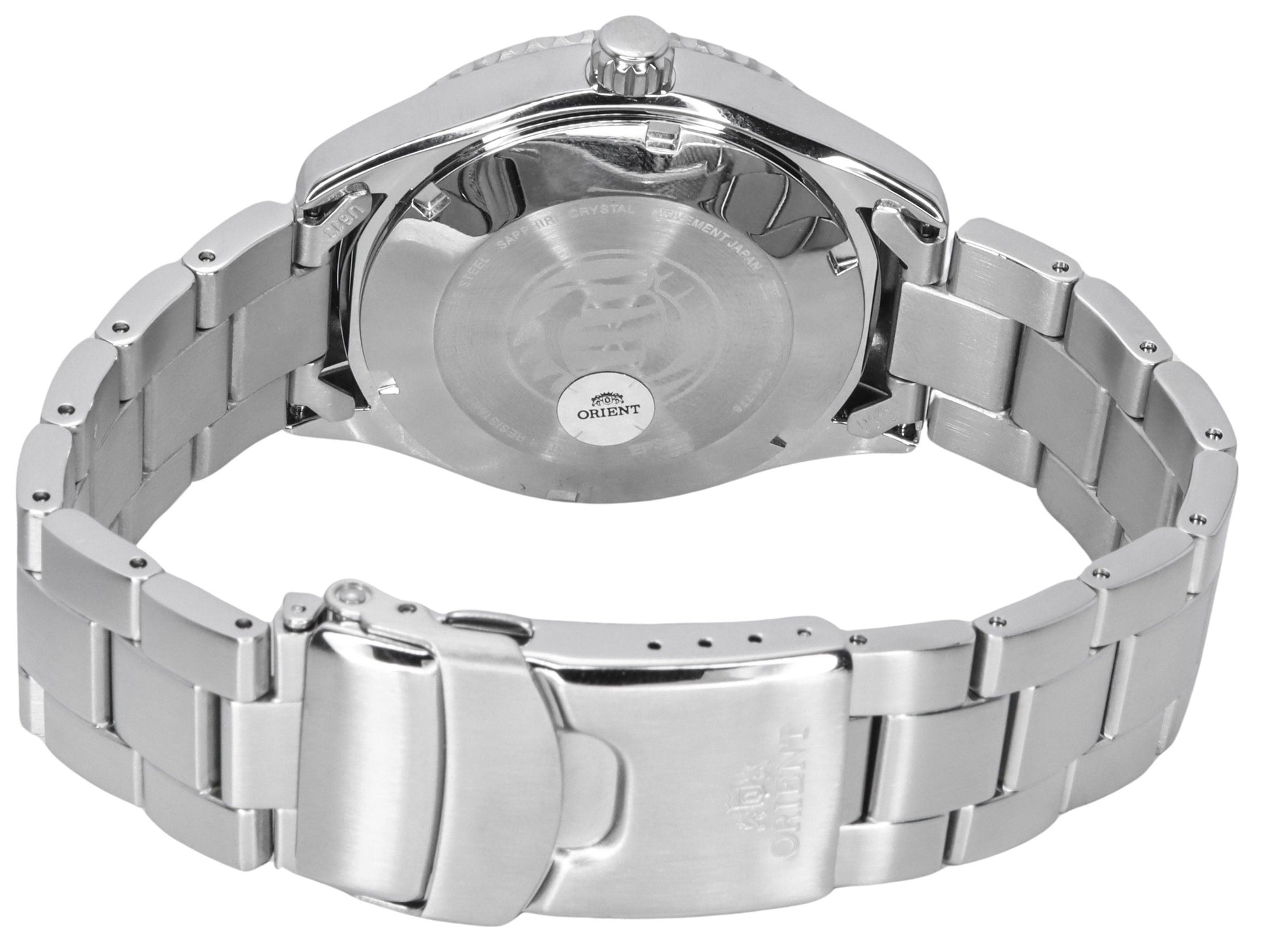 Orient Sports Mako Stainless Steel Black Dial Automatic Diver's RA - AC0Q01B10B RA - AC0Q01B30B 200M Men's Watch - Prestige Stones