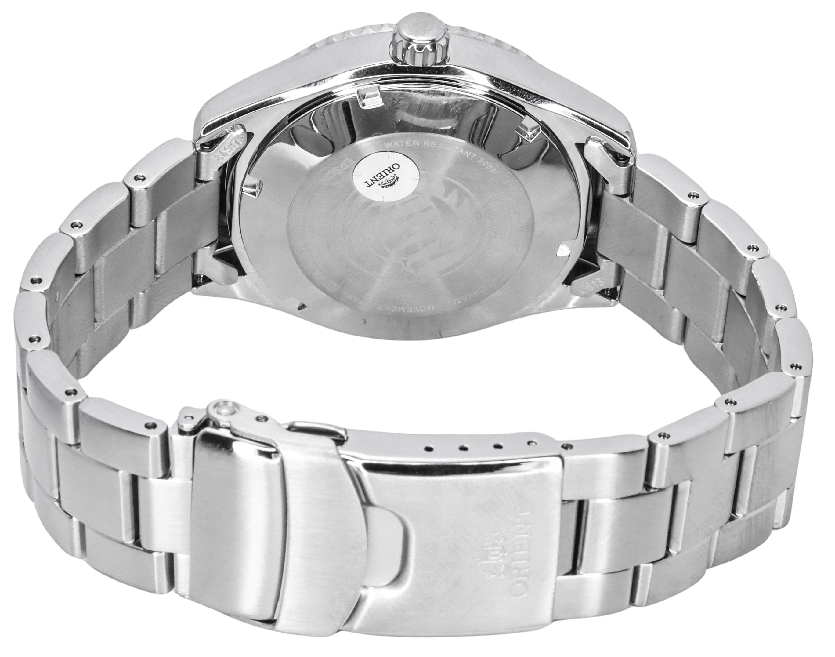 Orient Sports Mako Stainless Steel Blue Dial Automatic Diver's RA - AC0Q02L10B RA - AC0Q02L30B 200M Men's Watch - Prestige Stones