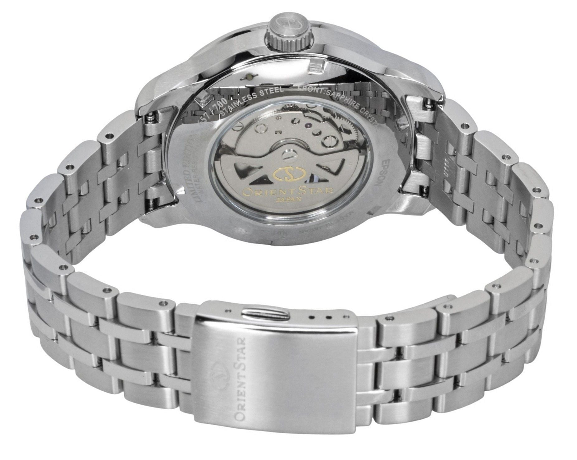 Orient Star Contemporary Limited Edition Open Heart Mint Green Automatic RE - AV0B11E 100M Men's Watch - Prestige Stones