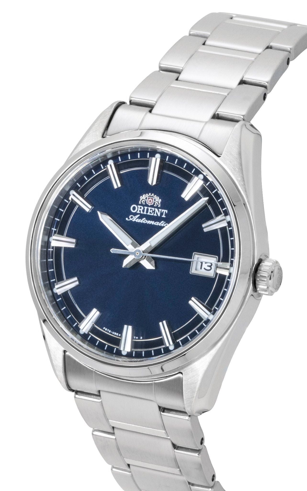 Orient Stretto Stainless Steel Blue Dial Automatic RA - AC0R02L Men's Watch - Prestige Stones