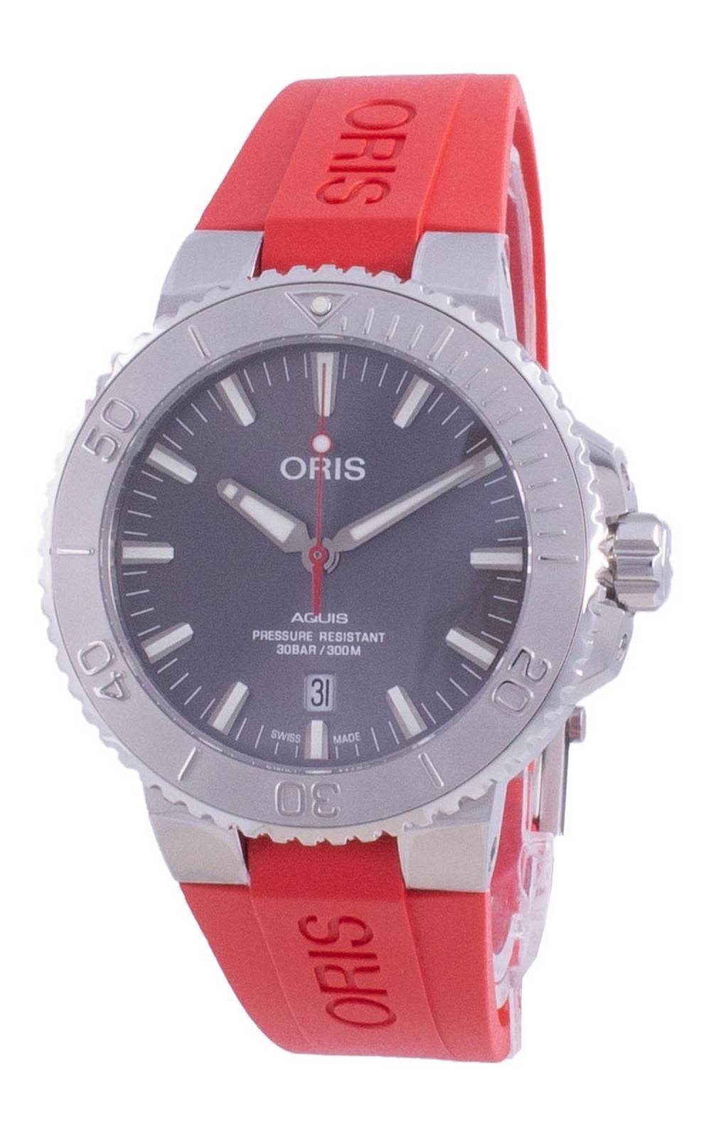 Oris Aquis Date Automatic Diver's 01 - 733 - 7730 - 4153 - 07 - 4 - 24 - 66EB 300M Men's Watch - Prestige Stones