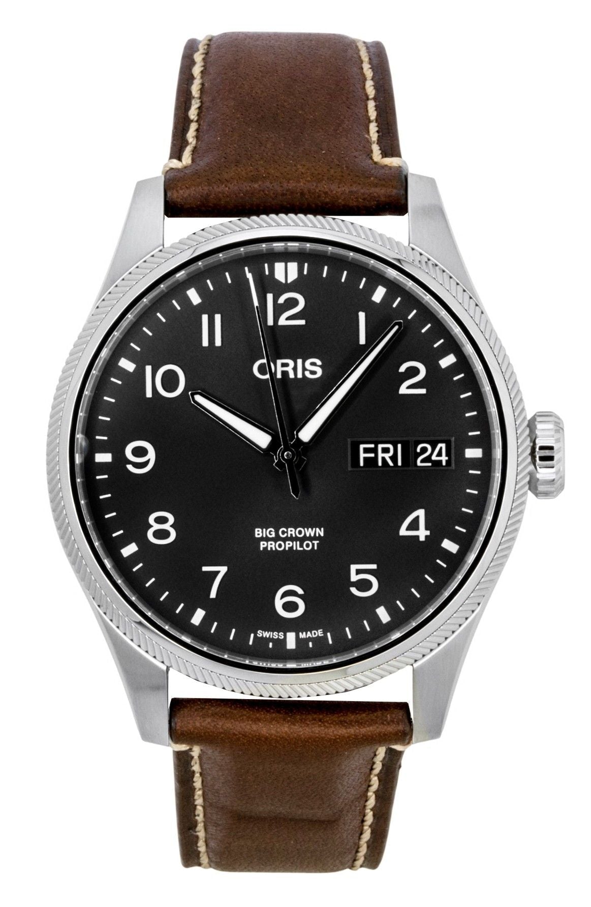 Oris Big Crown ProPilot Big Day Date Grey Dial Automatic 01 752 7760 4063 - 07 5 22 07LC 100M Men's Watch - Prestige Stones