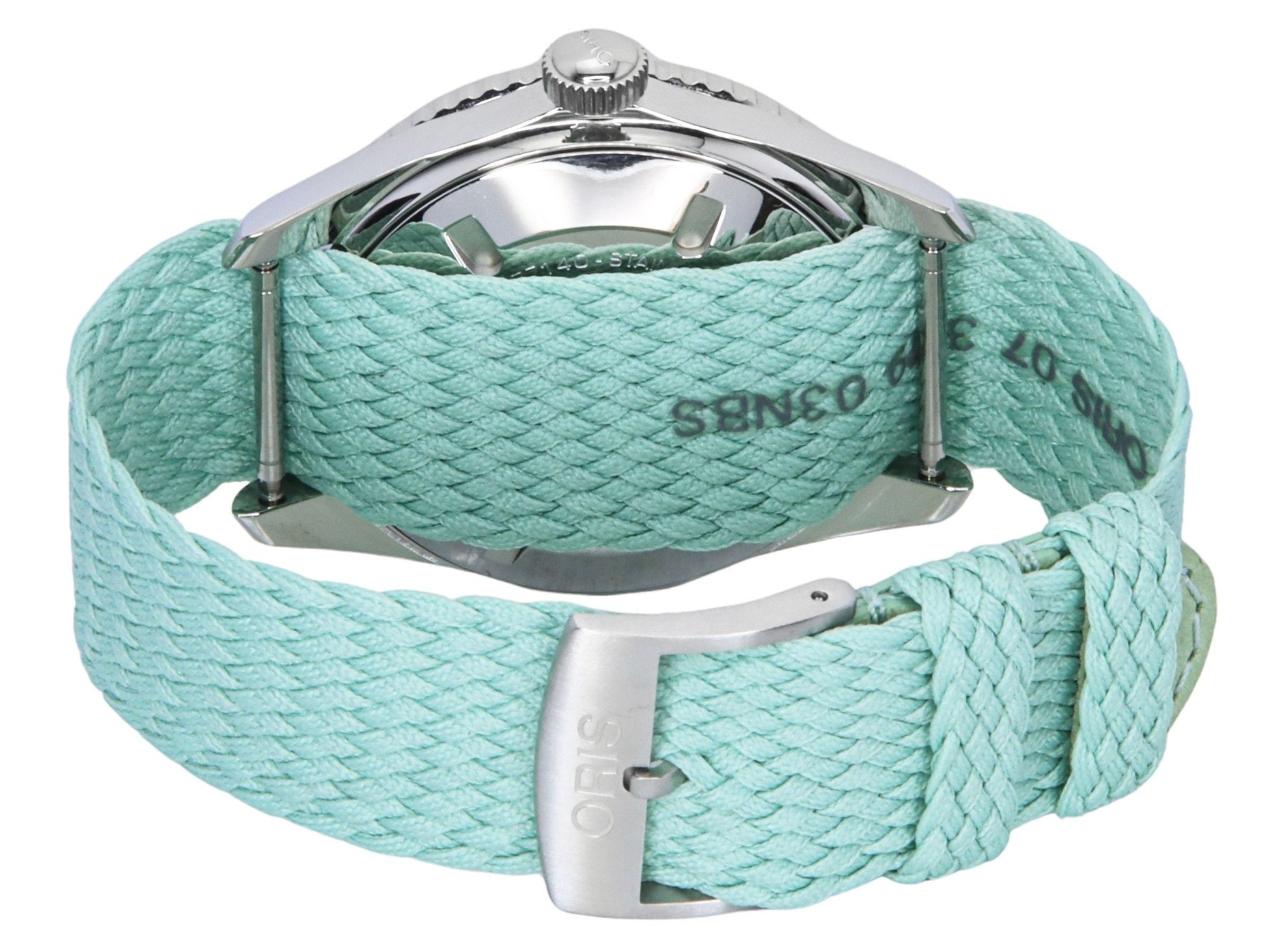Oris Divers Sixty - Five Cotton Candy Mint Green Dial Automatic 01 - 733 - 7771 - 4057 - 07 - 3 - 19 - 03S 100M Unisex Watch - Prestige Stones