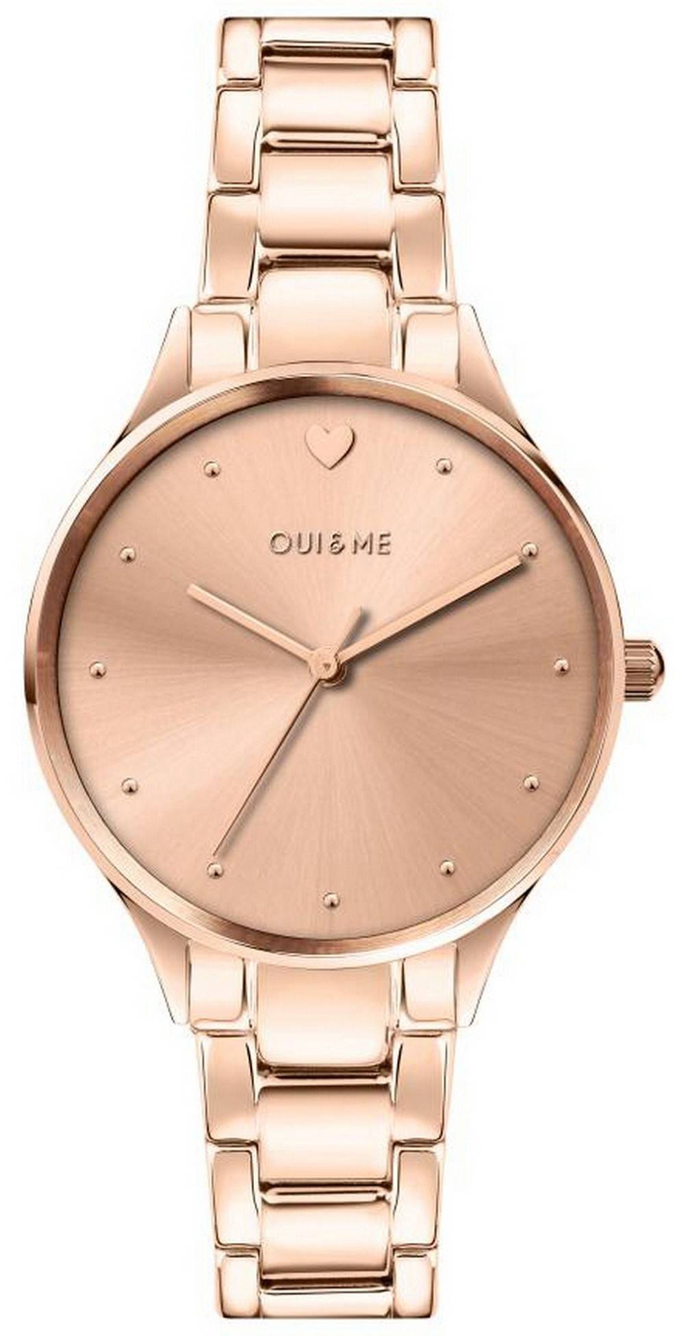 Oui & Me Petite Bichette Rose Gold Tone Stainless Steel Quartz ME010156 Women's Watch - Prestige Stones