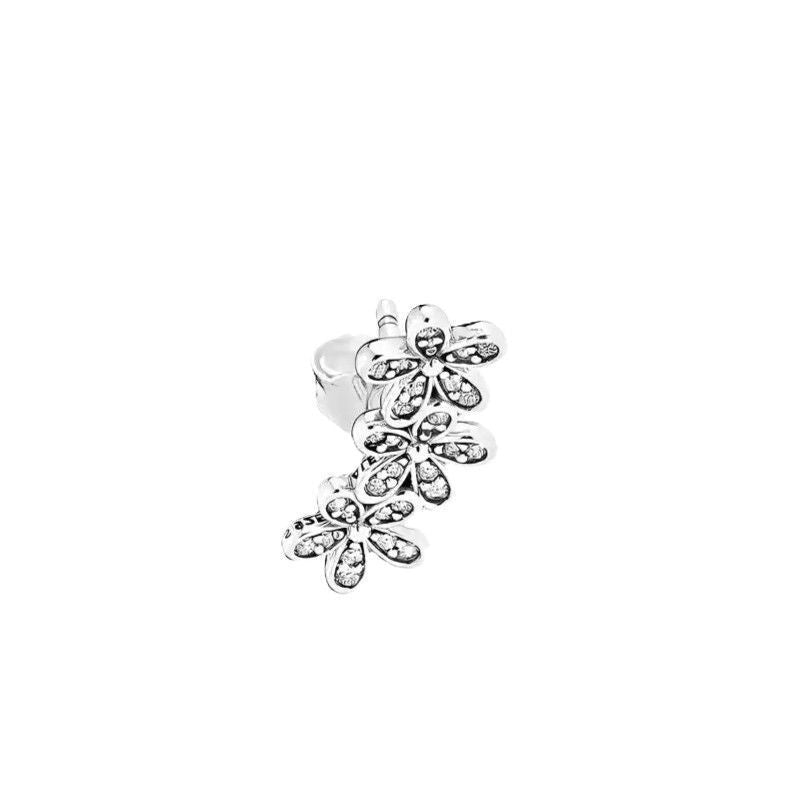 Pandora Daisy Flower Stud Earrings With Clear Cubic Zirconia P - 290744CZ For Women - Prestige Stones