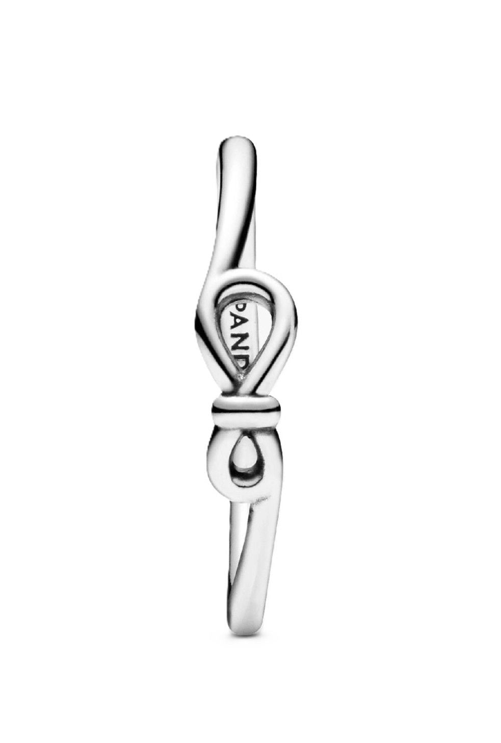 Pandora Infinity Knot Ring With White Sterling Silver P - 198898C00 - 54 For Women - Prestige Stones