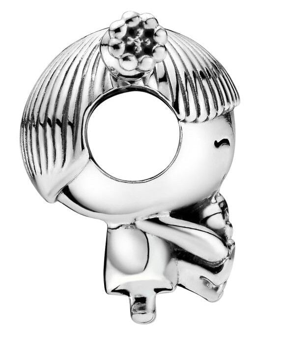 Pandora Little Girl Charm With Pink Enamel 798016EN160 For Women - Prestige Stones