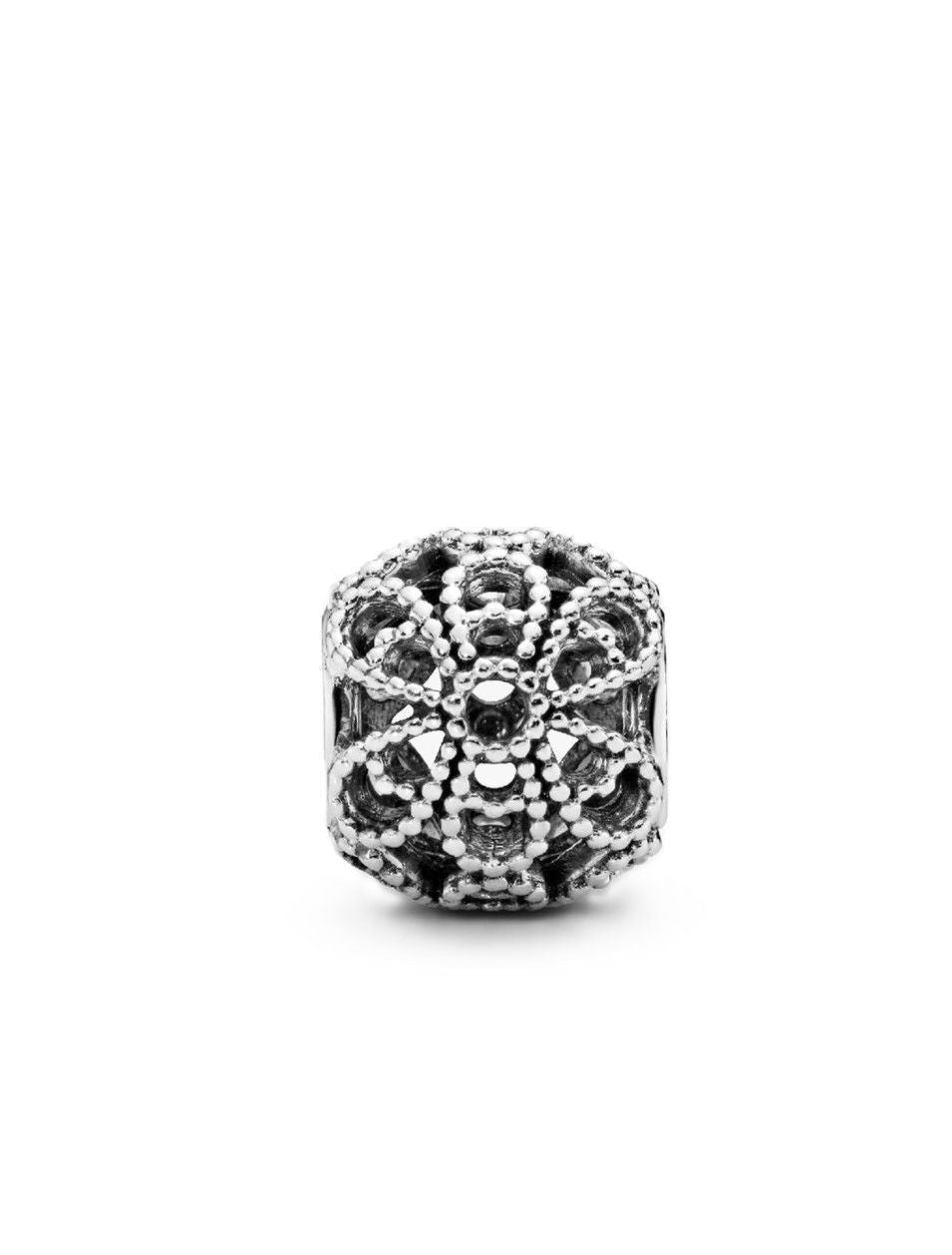 Pandora Openwork Flower Charm With Clear Beads P - 791282 For Women - Prestige Stones