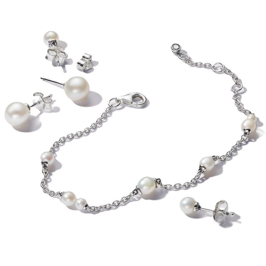 Pandora Treated Freshwater Cultural Pearl Earring P - 293168C01 For Women - Prestige Stones