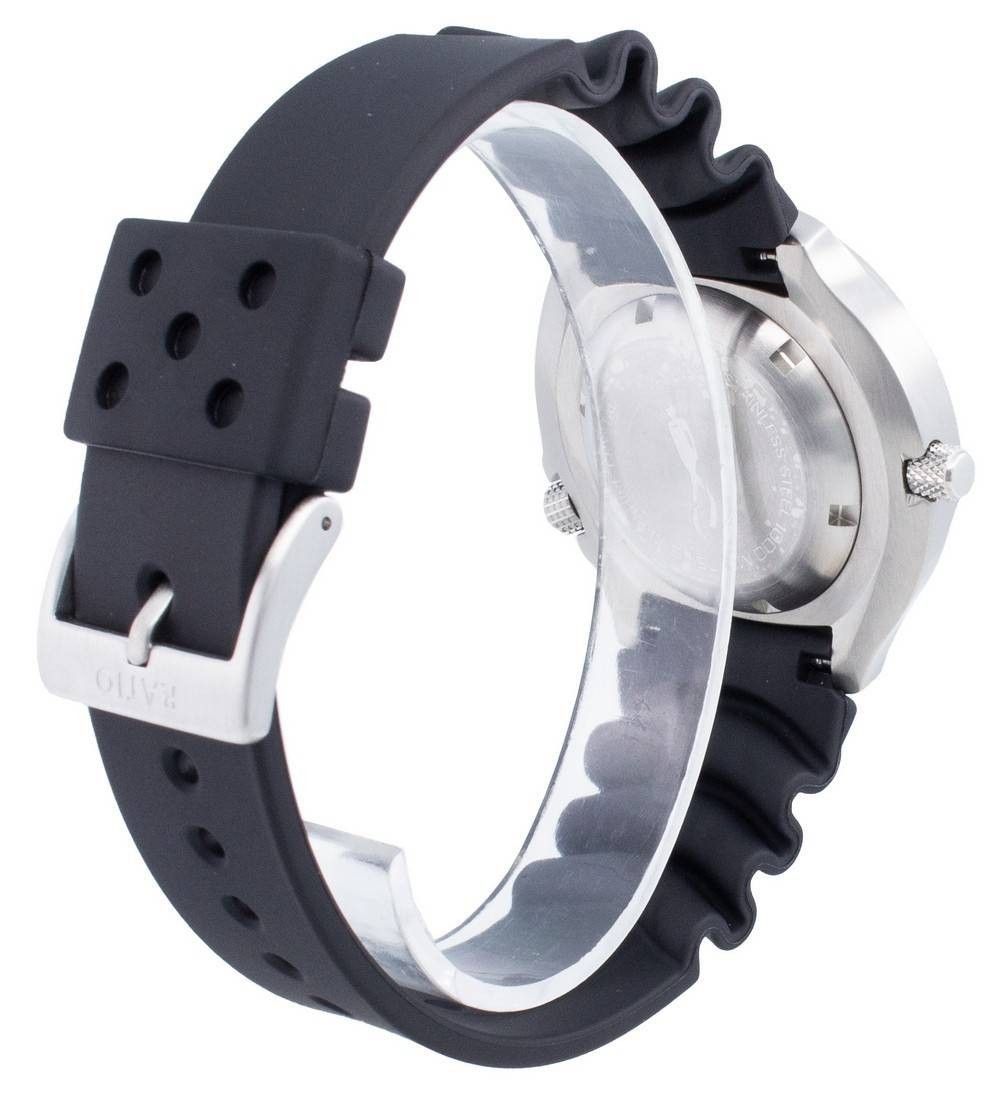 Ratio 2nd Generation Free Diver Helium - Safe Quartz 1038EF102V - BLU - V02 1000M Men's Watch - Prestige Stones