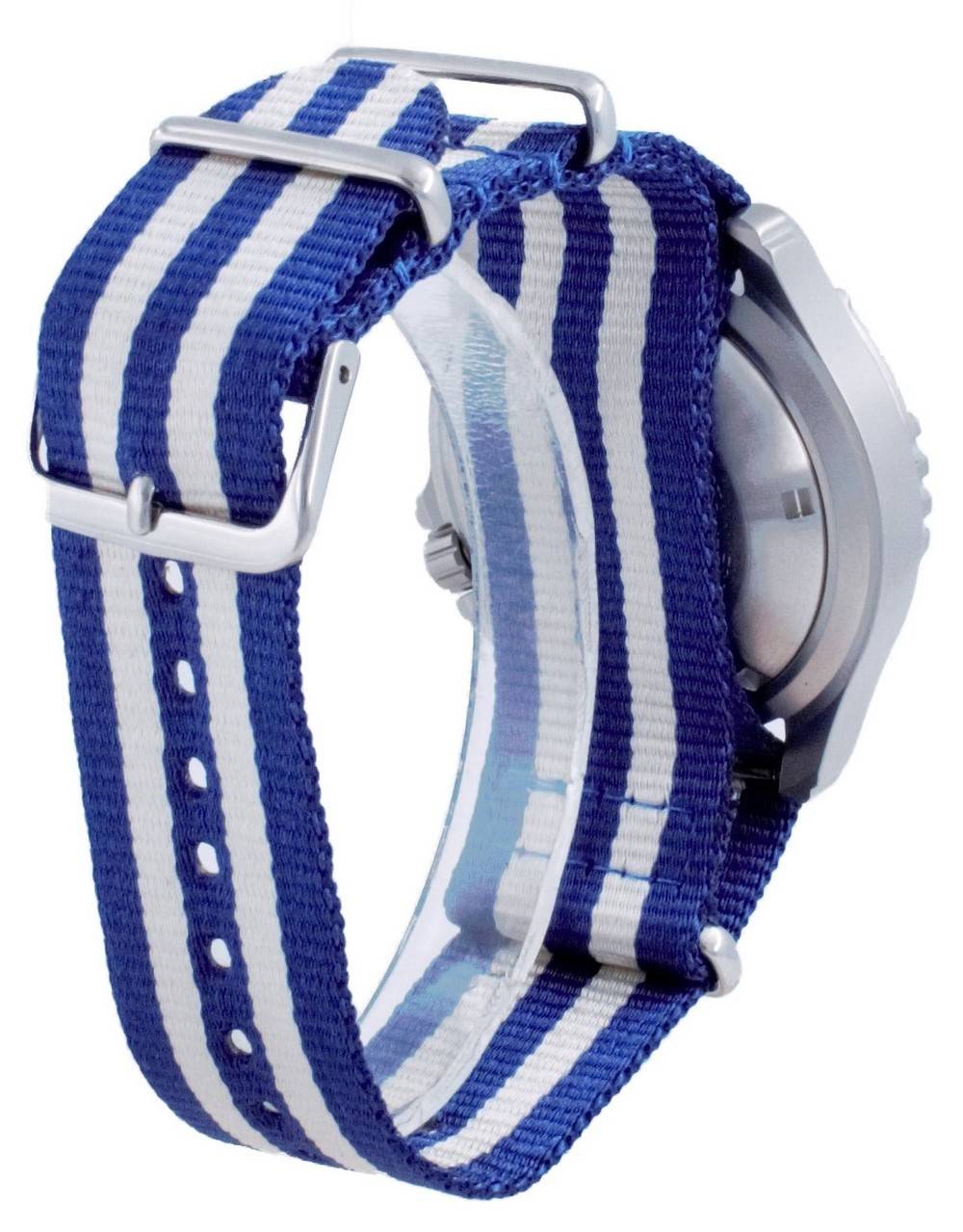 Ratio Free Diver Helium Safe Nylon Automatic Diver's 1066KE20 - 33VA - BLU - var - NATO2 1000M Men's Watch - Prestige Stones