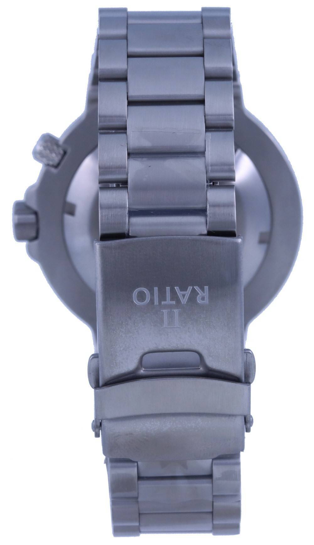 Ratio FreeDiver Black Dial Stainless Steel Quartz 1050MD93 - 02V - BLK 1000M Men's Watch - Prestige Stones