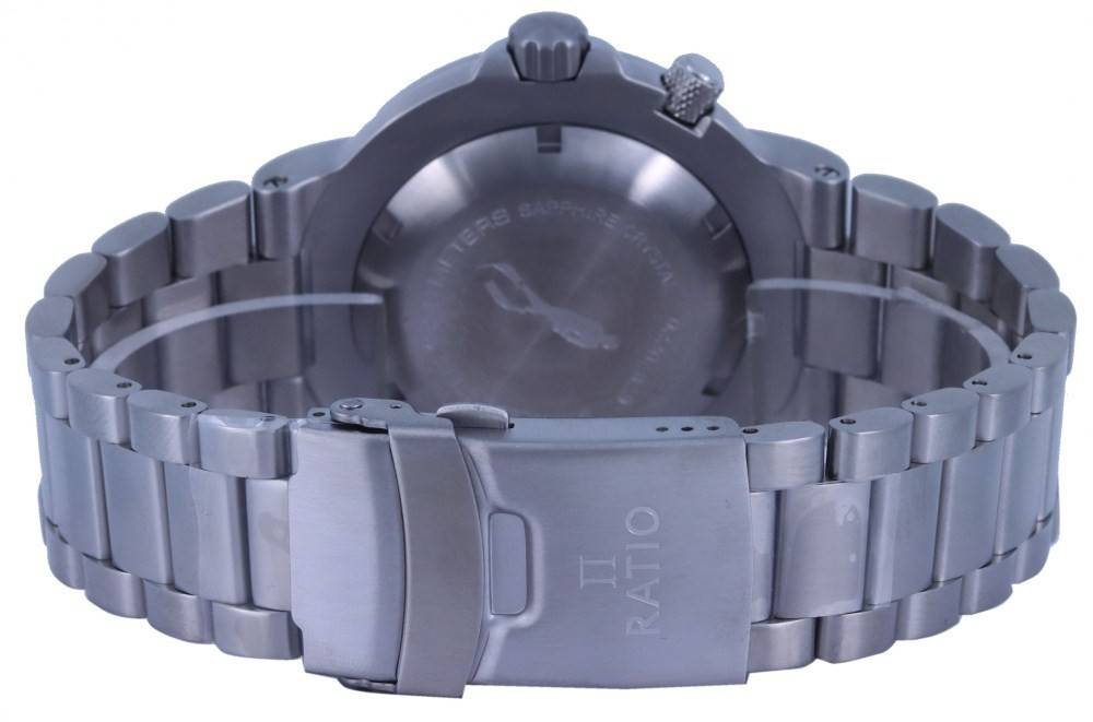 Ratio FreeDiver Blue Dial Stainless Steel Quartz 1050HA93 - 12V - BLU 1000M Men's Watch - Prestige Stones