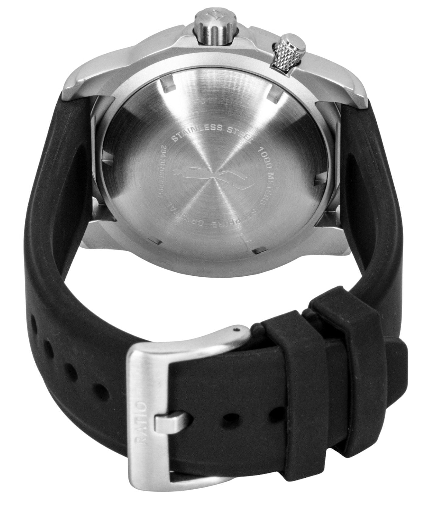 Ratio FreeDiver Helium - Safe 1000M Sapphire Automatic 1068HA90 - 34VA - MGRN Men's Watch - Prestige Stones