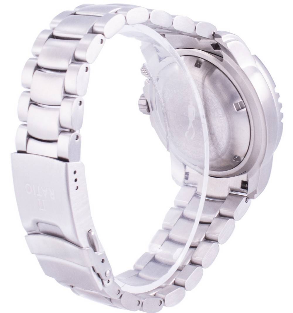 Ratio FreeDiver Helium - Safe 1000M Sapphire Automatic 1068HA96 - 34VA - WHT Men's Watch - Prestige Stones