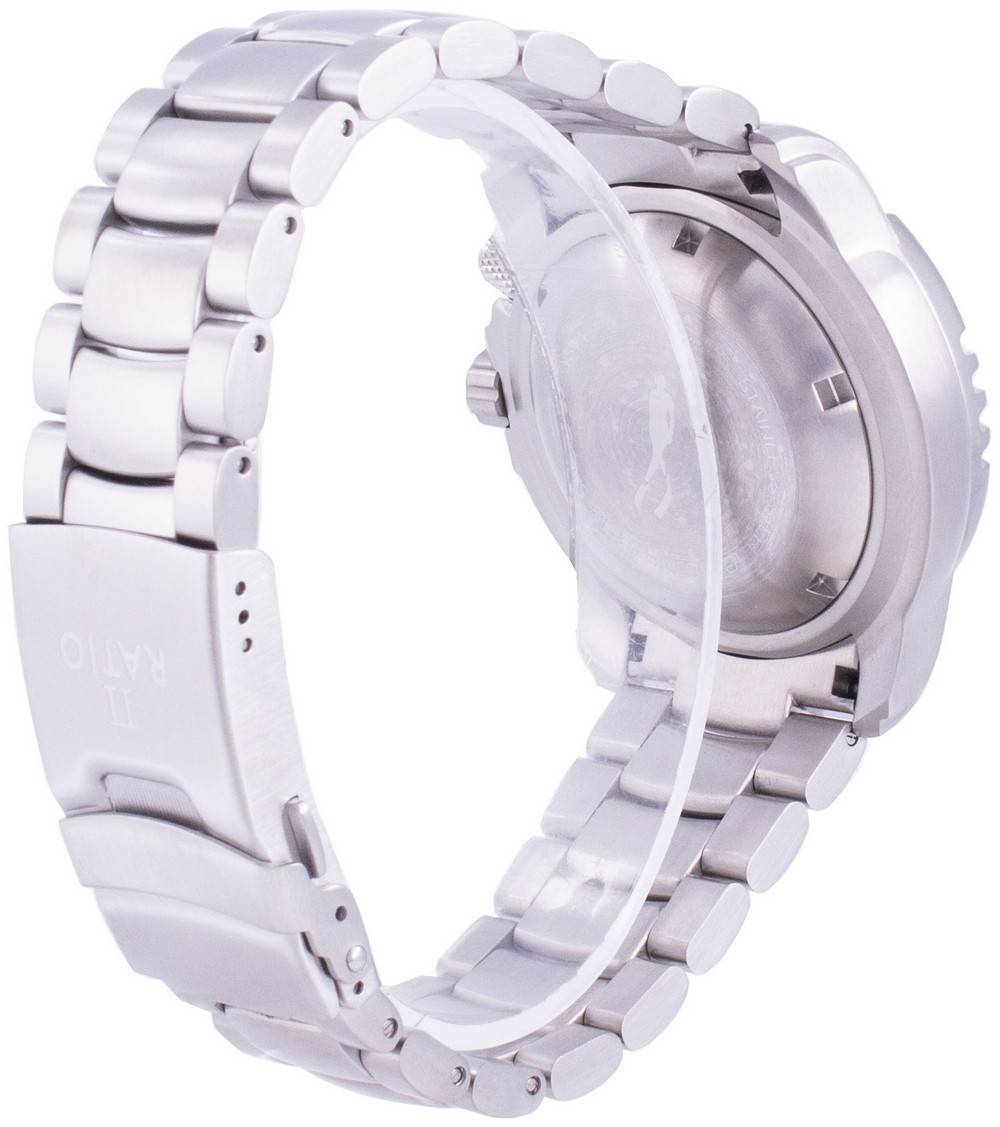 Ratio FreeDiver Helium - Safe 1000M Sapphire Automatic 1068HA96 - 34VA - YLW Men's Watch - Prestige Stones