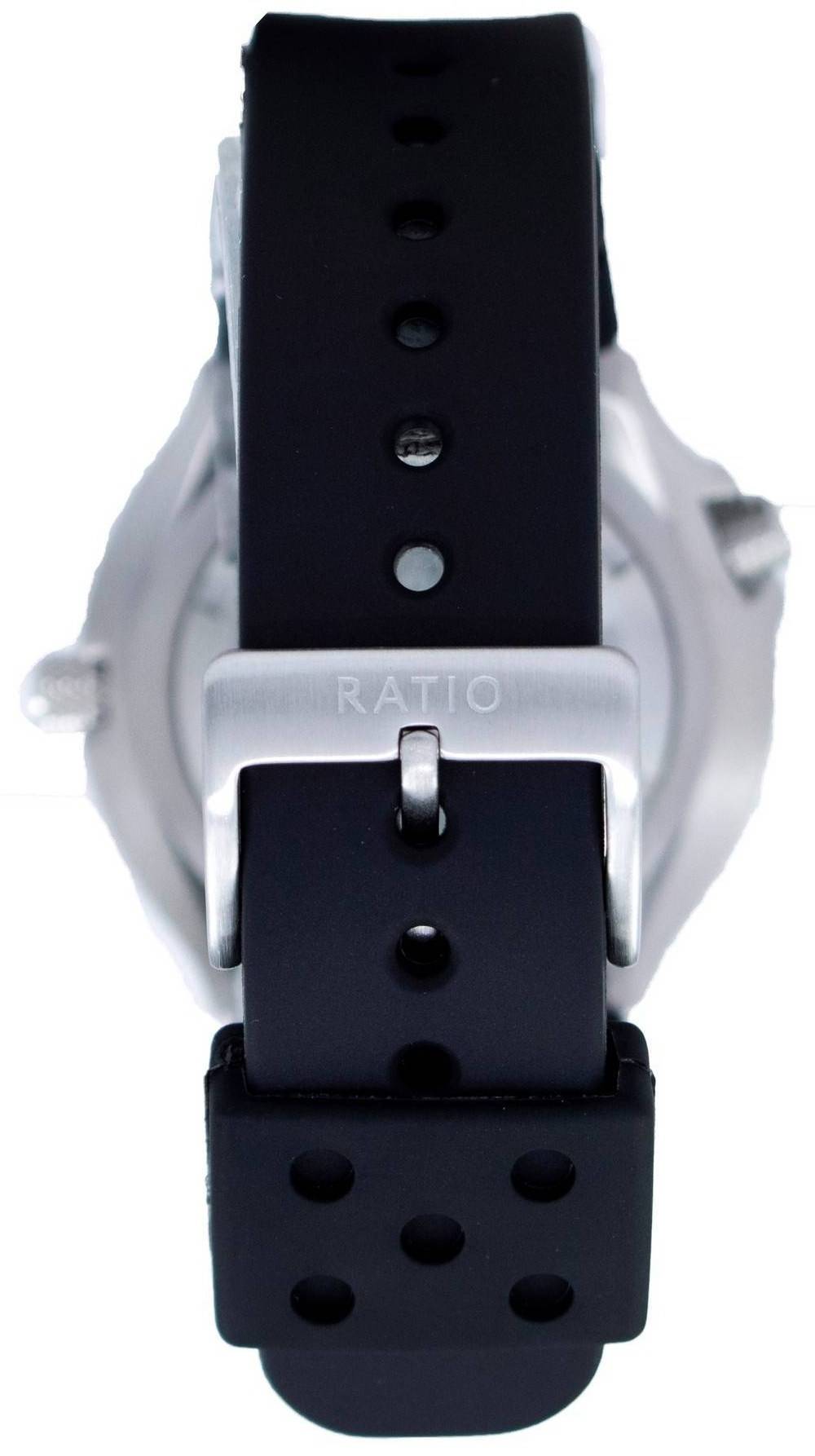 Ratio FreeDiver Helium Safe 1000M Sapphire Quartz 1038EF102V Men's Watch - Prestige Stones