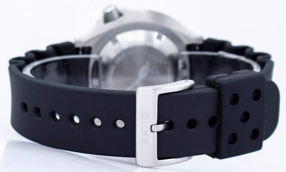 Ratio FreeDiver Helium Safe 1000M Sapphire Quartz 1038EF102V Men's Watch - Prestige Stones