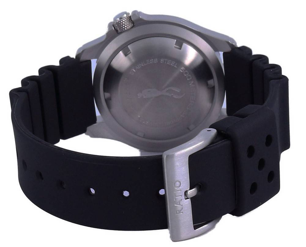 Ratio FreeDiver Professional 500M Sapphire Automatic 32BJ202A - BLU Men's Watch - Prestige Stones