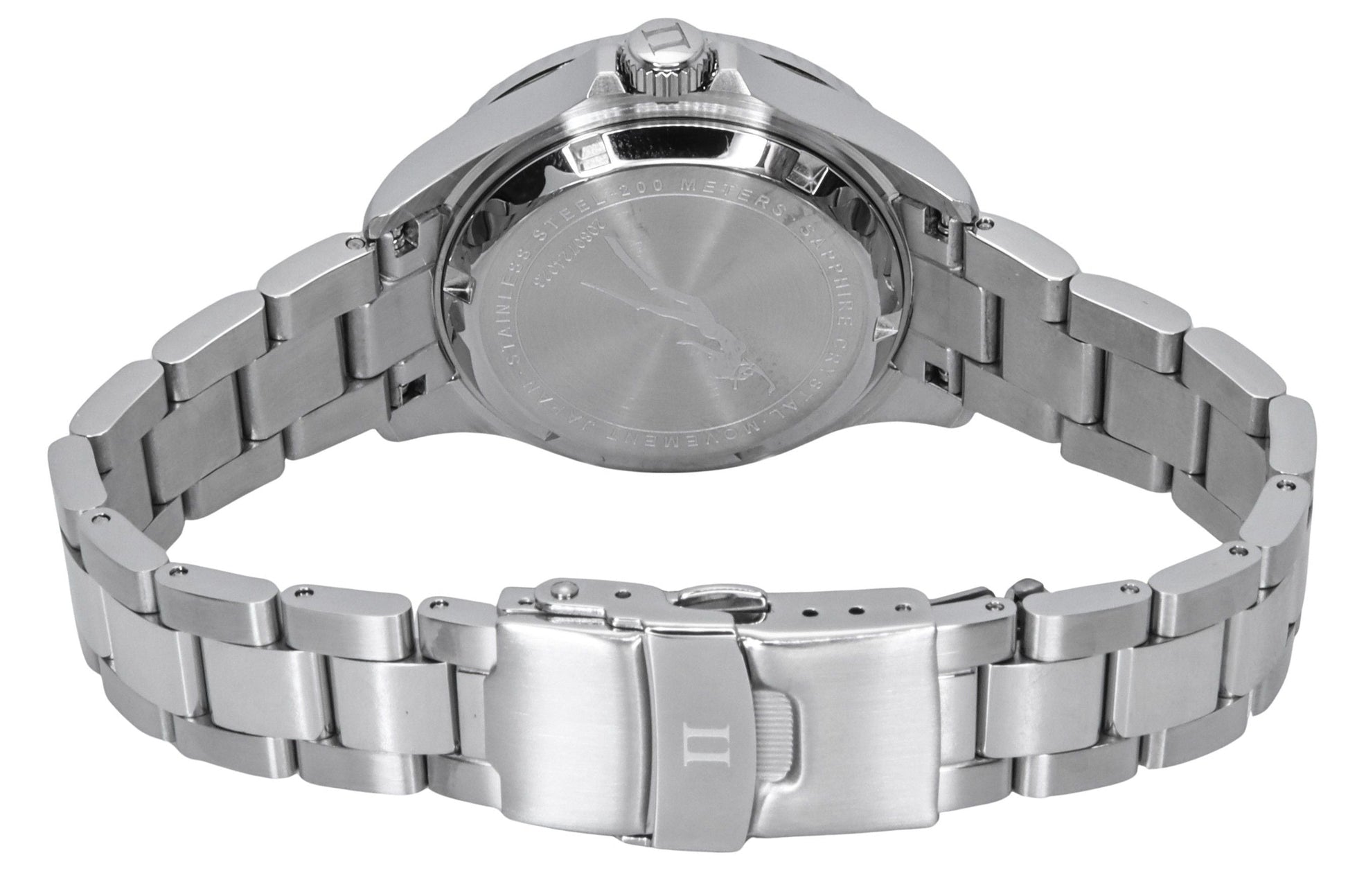 Ratio FreeDiver Sapphire Stainless Steel Ice Blue Dial Quartz RTFL807 200M Women's Watch - Prestige Stones