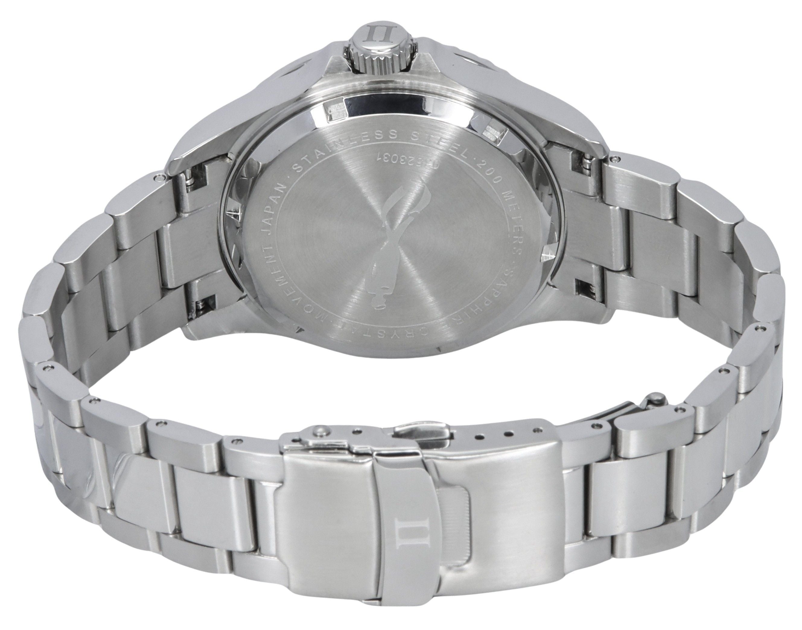 Ratio FreeDiver Sapphire Stainless Steel Orange Dial Quartz RTF035 200M Men's Watch - Prestige Stones