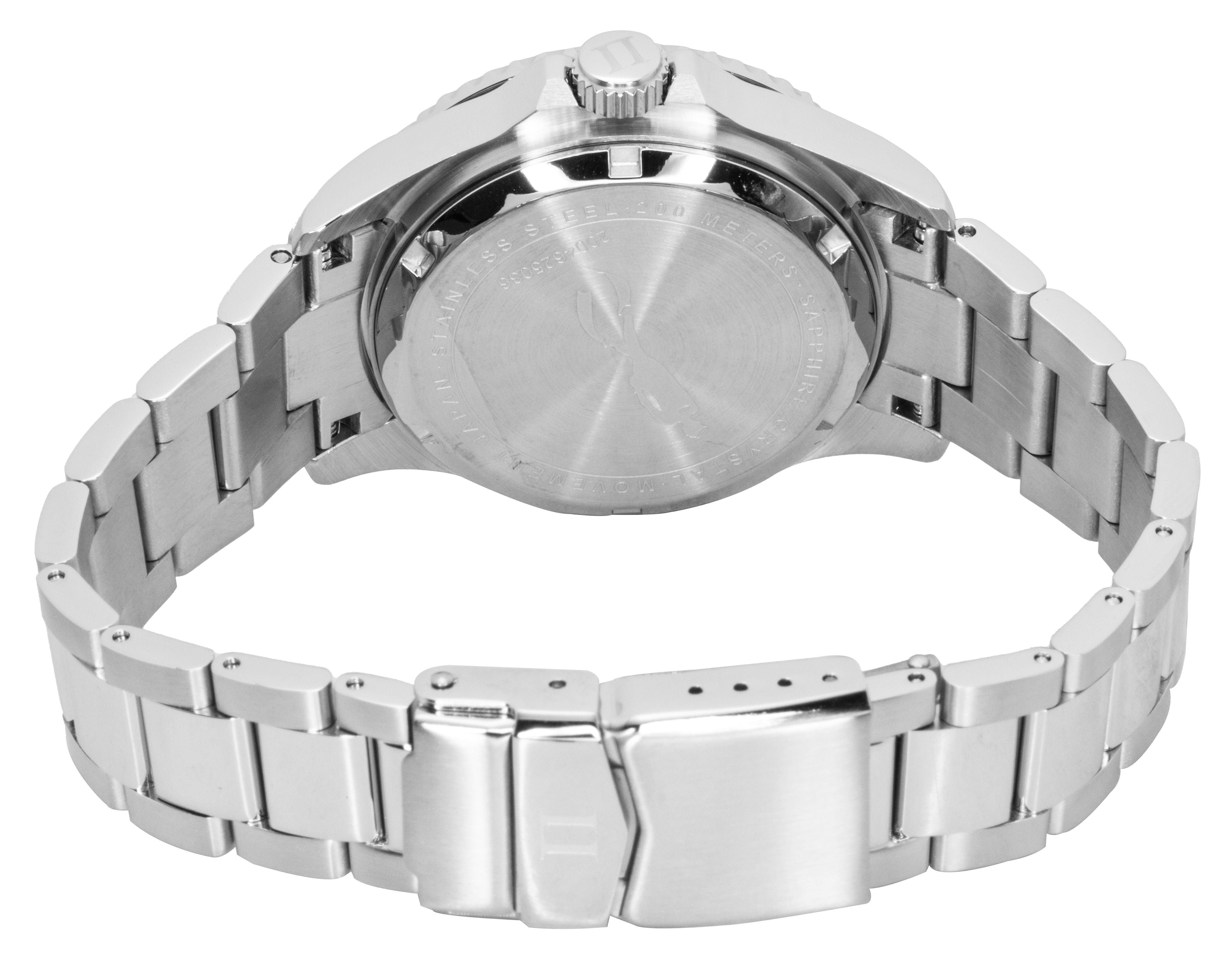 Ratio FreeDiver Sapphire Stainless Steel Salmon Dial Automatic RTF046 200M Men's Watch - Prestige Stones