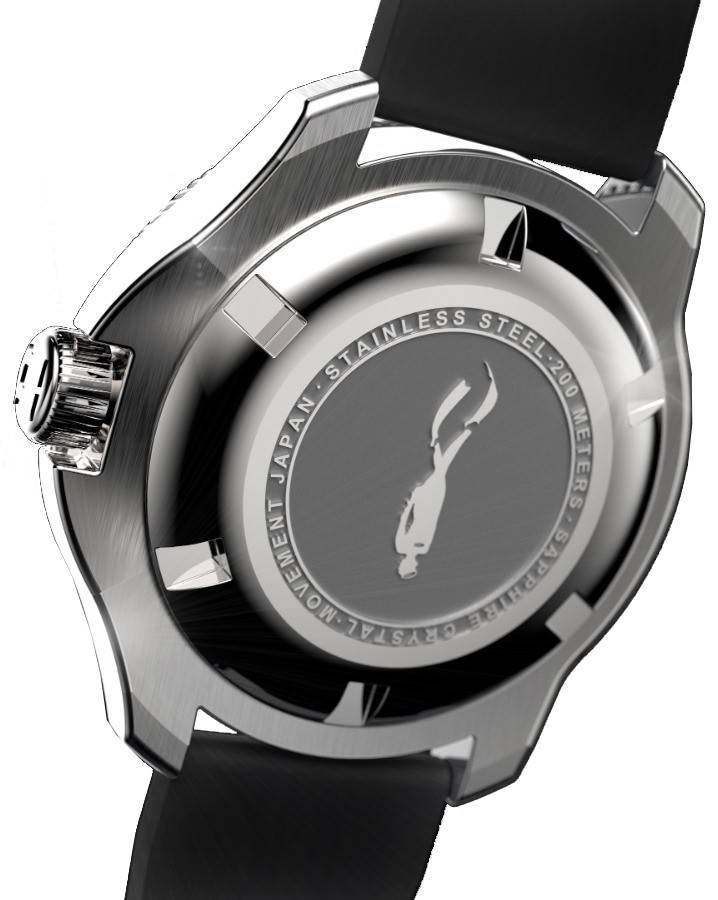 Ratio FreeDiver X Ocean Blue With Blue Ceramic Inlay Automatic RTX003 200M Men's Watch - Prestige Stones