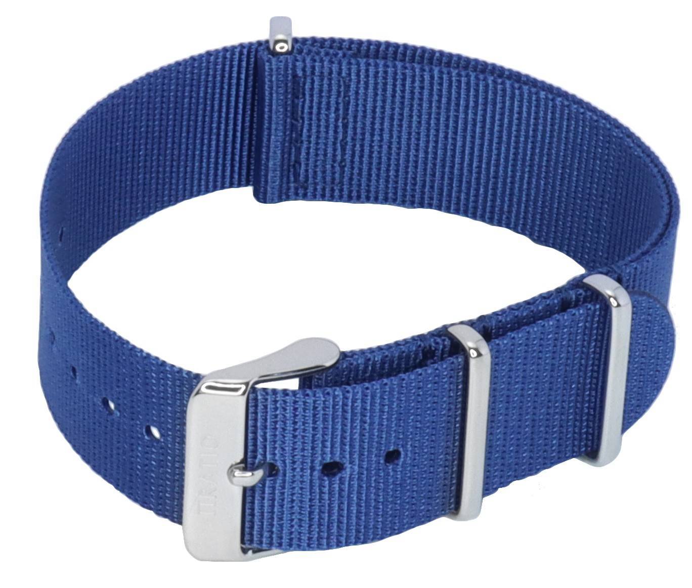 Ratio NATOR03 Navy 20mm Nylon Watch Strap - Prestige Stones