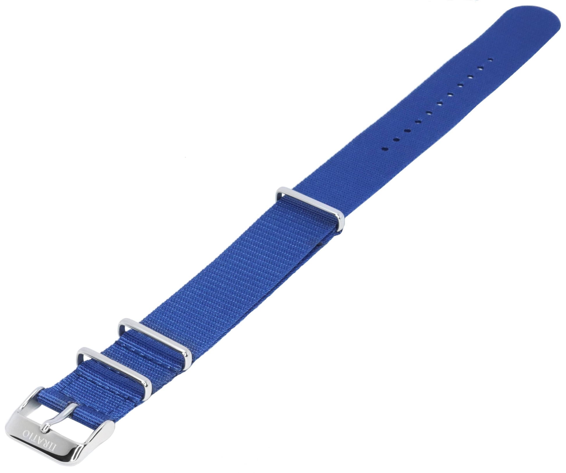 Ratio NATOR03 Navy 20mm Nylon Watch Strap - Prestige Stones