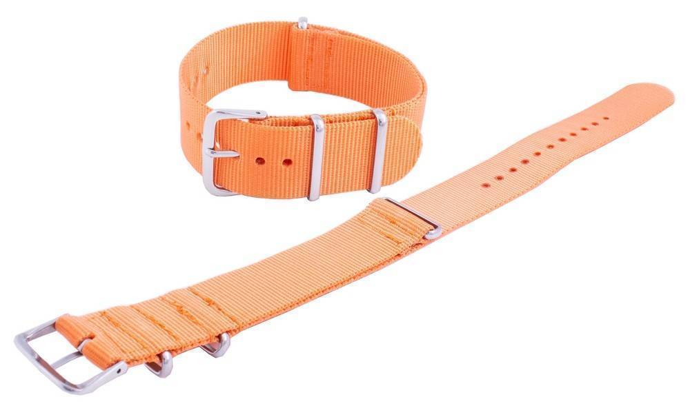 Ratio Orange NATO7 Nylon Strap 22mm - Prestige Stones